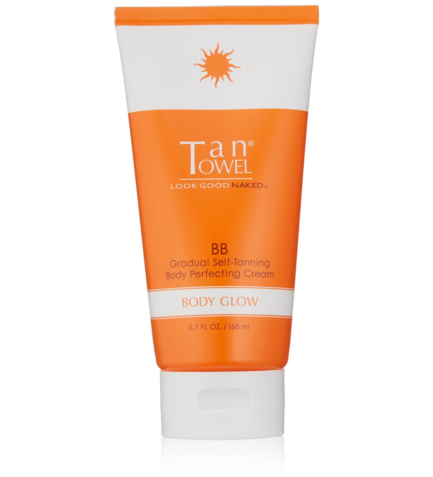 Tan Towel Gradual Self-Tanning Body Cream 5.7oz | Moisturizing Formula | Sun-Kissed Glow | Skincare Essential - Buy Online on SooperMarket.com