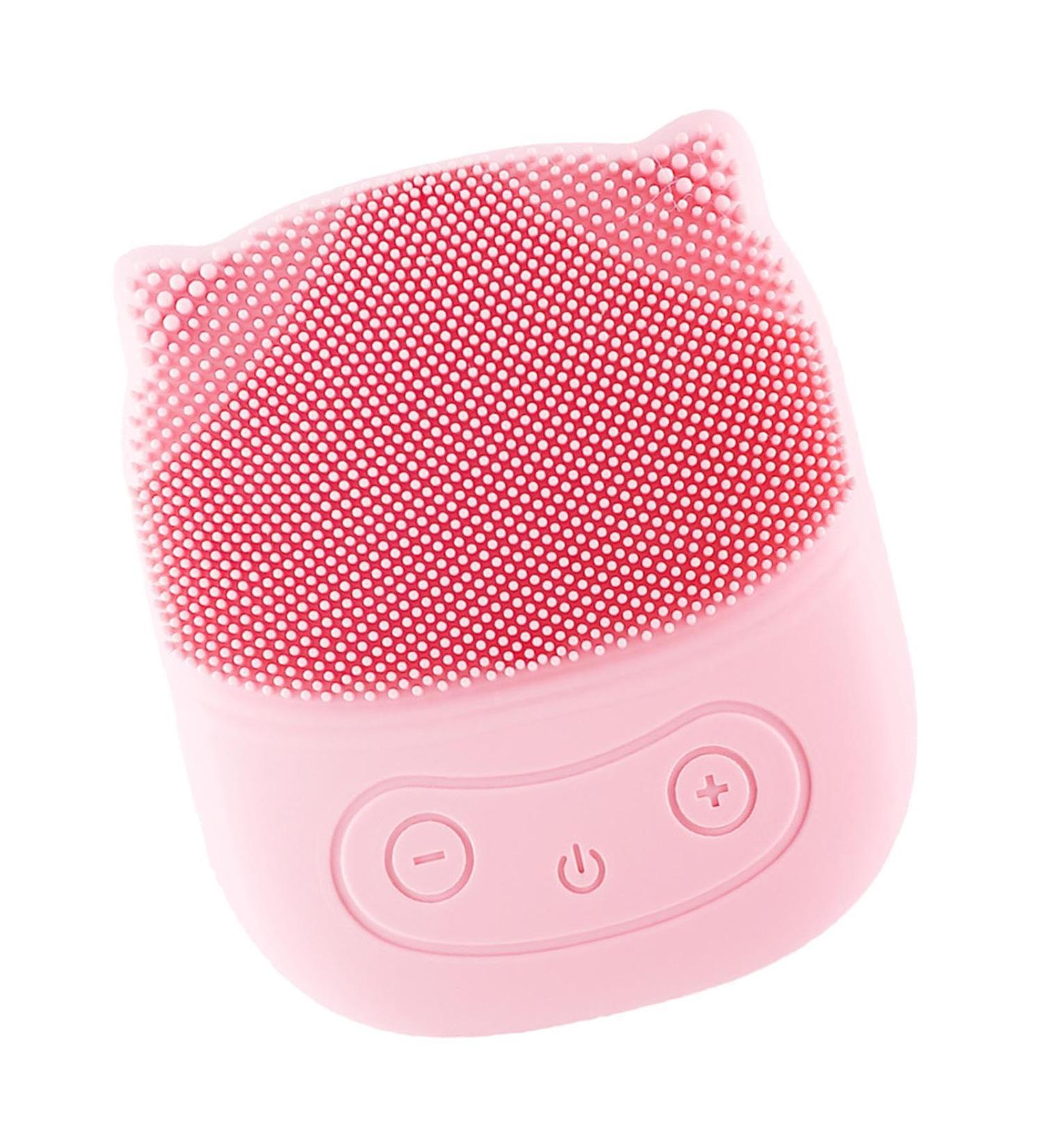 Face Wash Scrubber Penguin Shape Vibrating Face Brush - Waterproof Skin Care Face Brushes Electric Face Brush for Women and Men Pink - Buy Online on SooperMarket.com