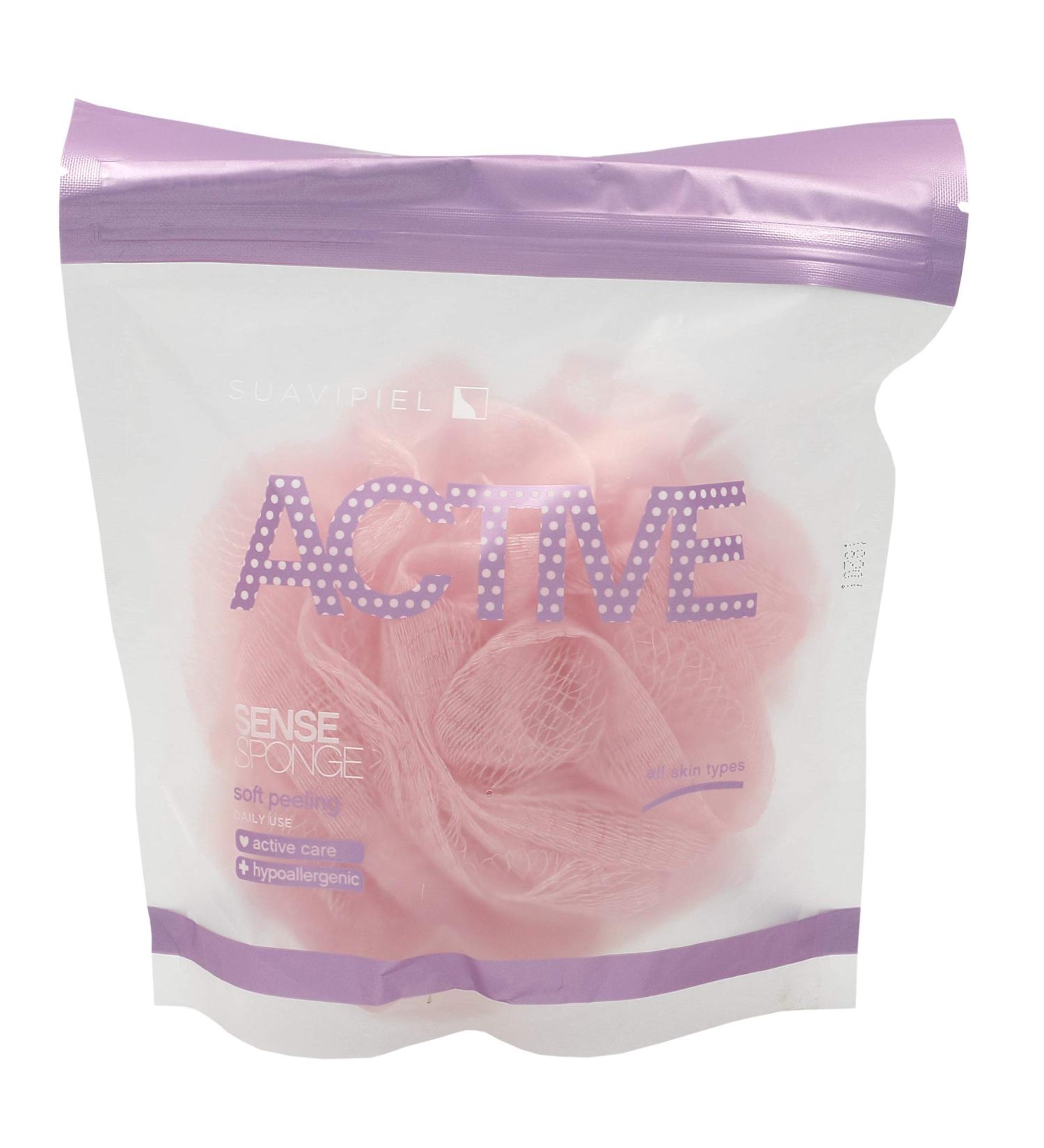 Suavipiel Active Esponja Flor Rose - 1 Piece | Premium Exfoliating Sponge for Skincare | Buy Internationally - Buy Online on SooperMarket.com