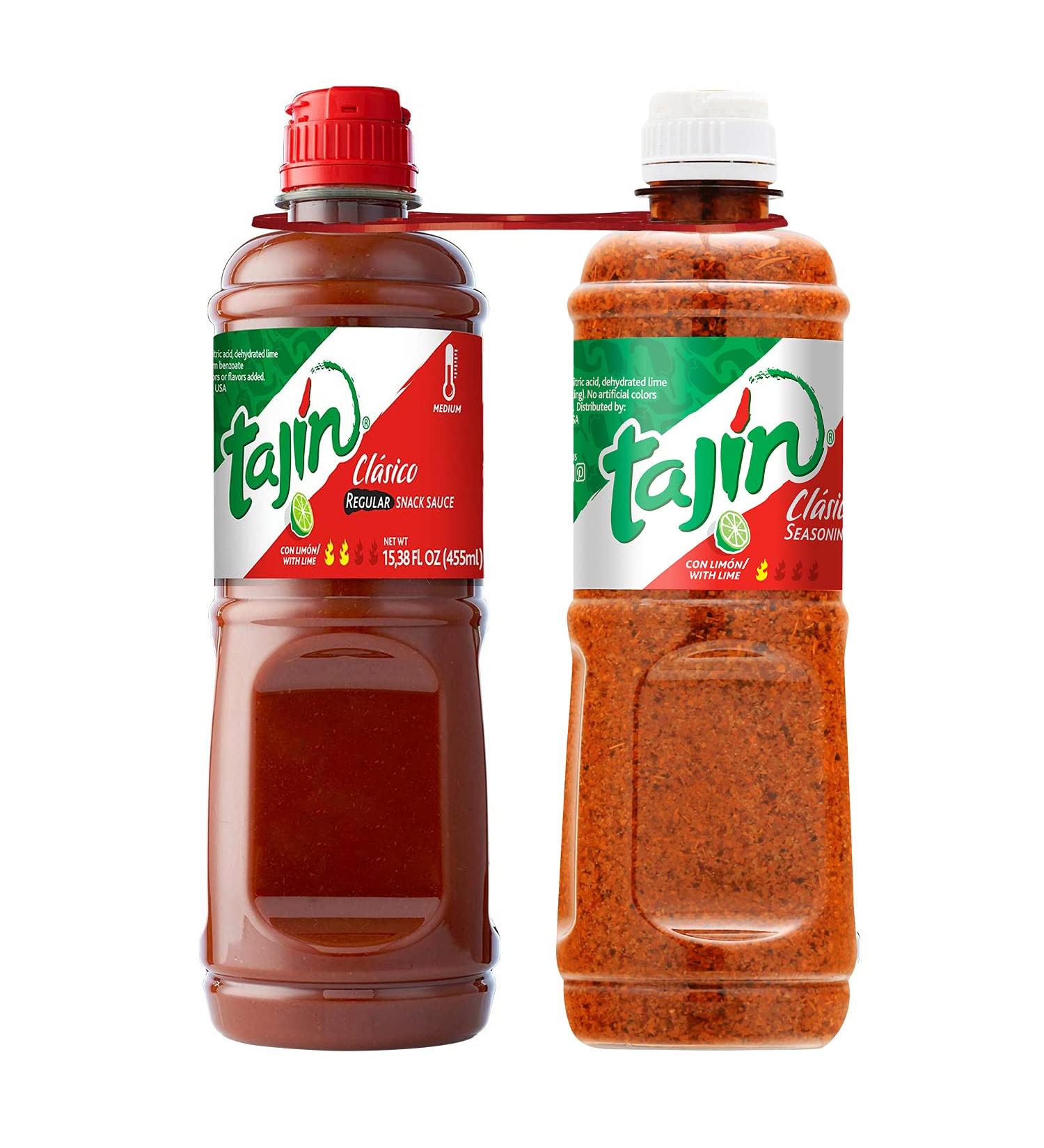 Taj n Cl sico Seasoning 14oz and Mild Hot Sauce 15.38oz Bundle - Pack of 2 - Buy Online on SooperMarket.com