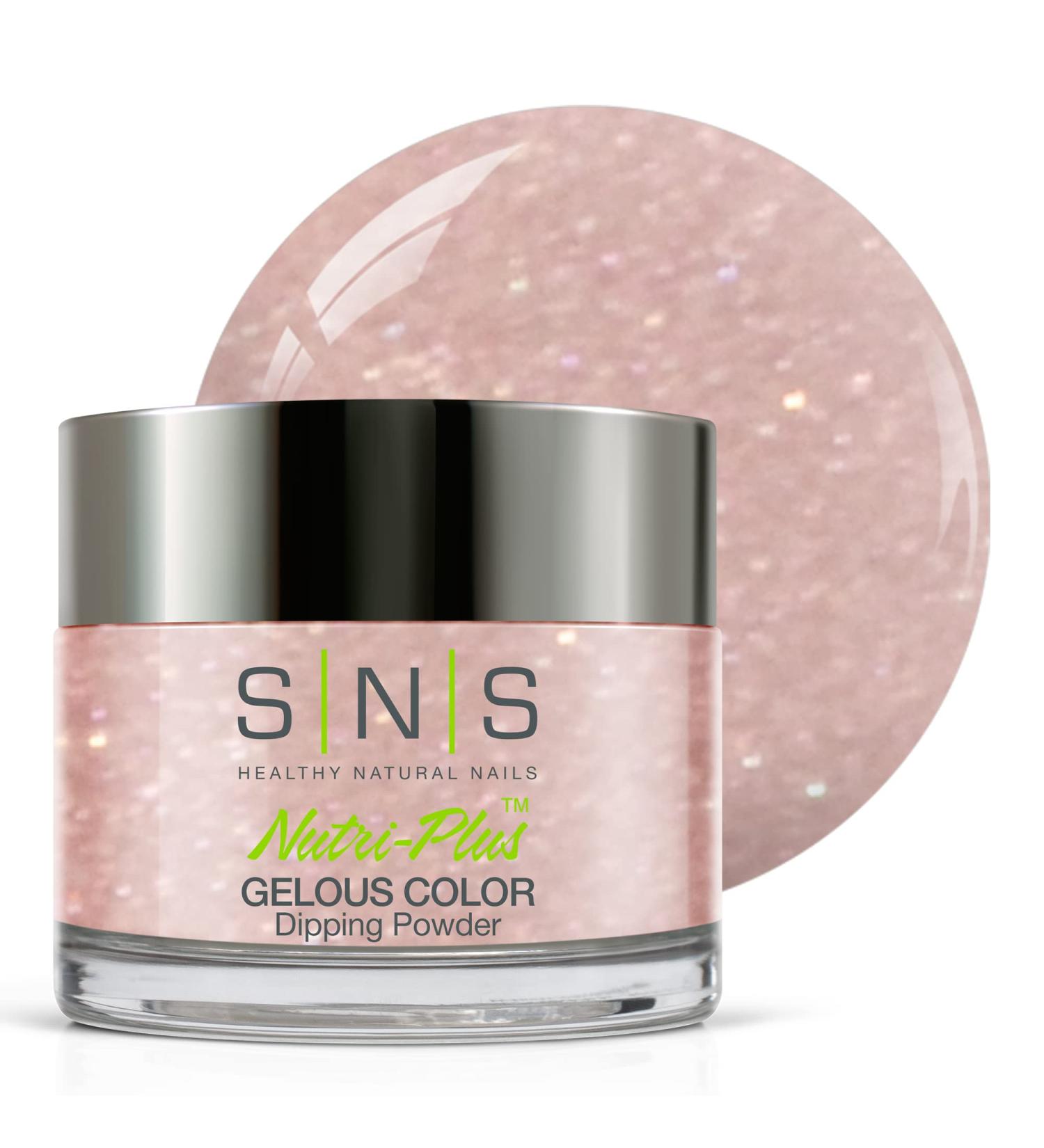 SNS Nail Dip Powder - Mink Stole (Pink/Rose Shimmer) - Long-Lasting Color - 1 oz - Buy Online on SooperMarket.com