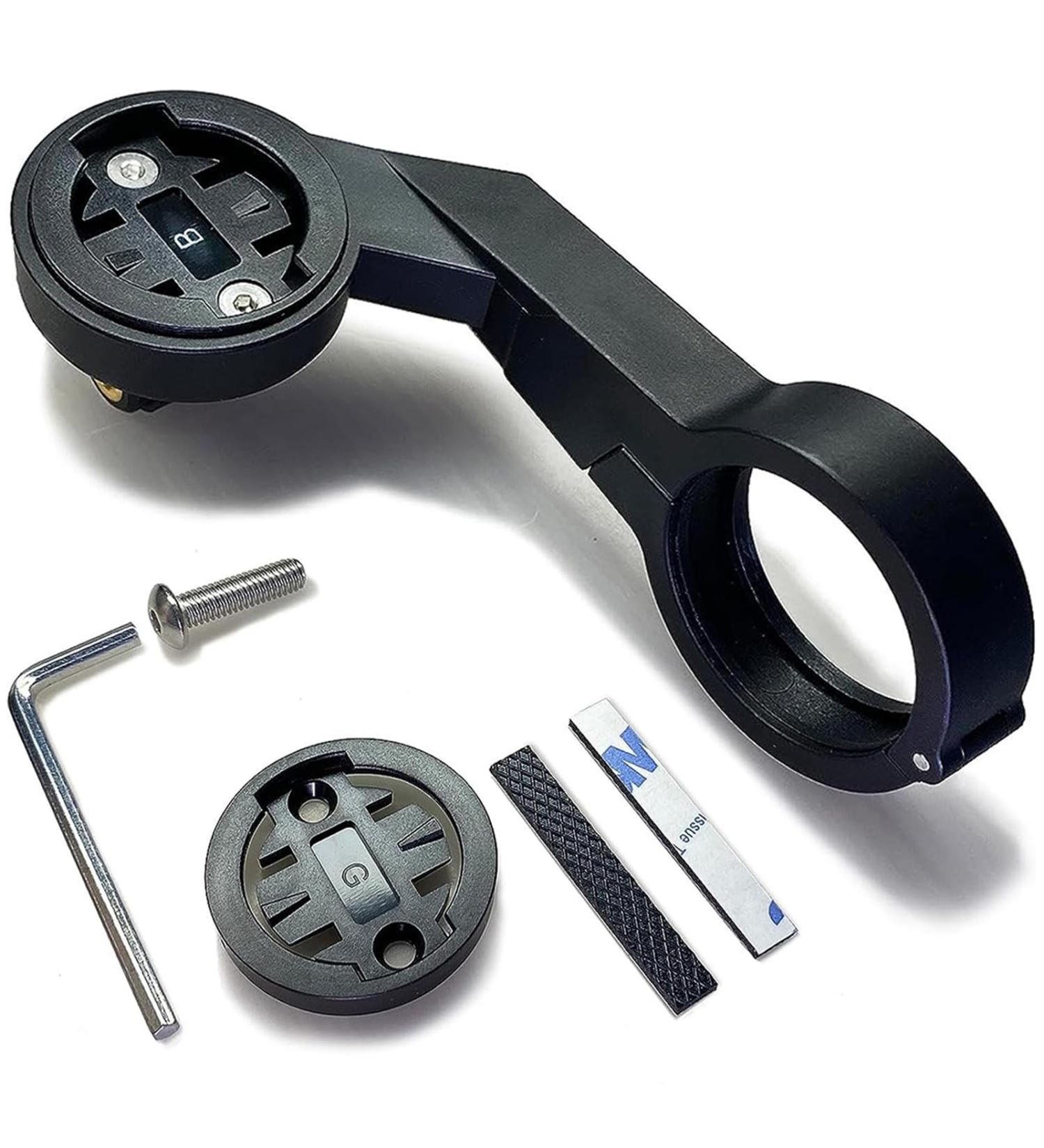 Buy GEARMAX Bicycle Computer Bracket for Garmin & Bryton | Out Front Handlebar Holder for GoPro & Flashlight International Shipping Available - Buy Online on SooperMarket.com