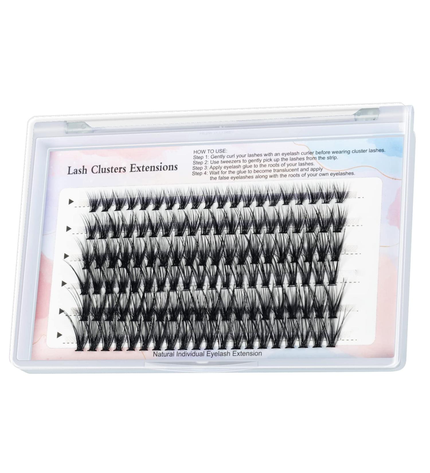 120 Clusters C Curl DIY Eyelash Extension Premade Volume Fans by MAEXUS | Individual Lashes - 0.07C 8mm-16mm MIX BP02BK20D_A - Buy Online on SooperMarket.com