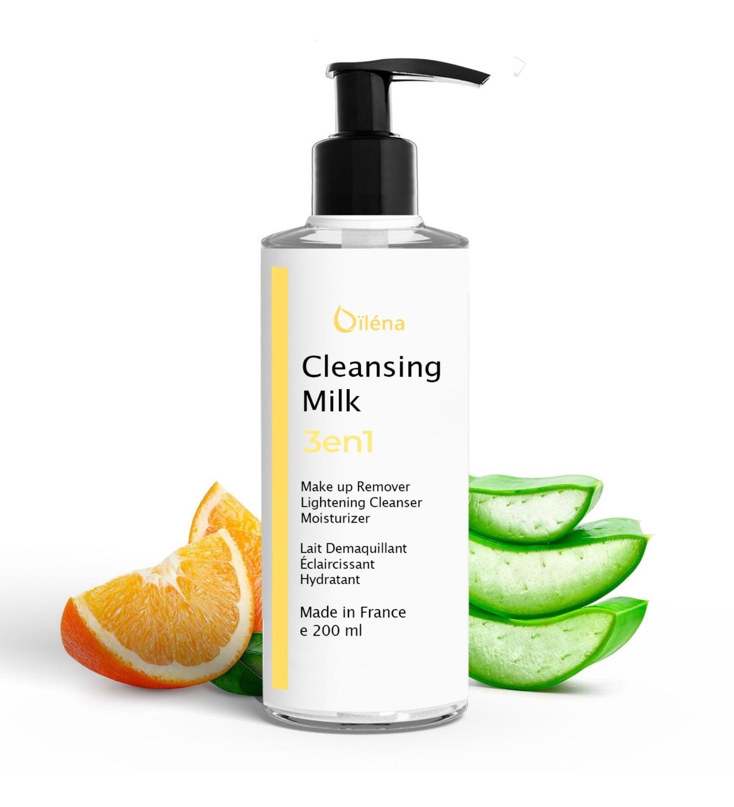 Gentle Cleansing Milk Facial Cleanser All Skin Types Makeup Remover | Mineral-Rich Algae Collagen & Plant Extracts Anti-Ageing Nourishing Moisturizing 200 ml. - Buy Online on SooperMarket.com
