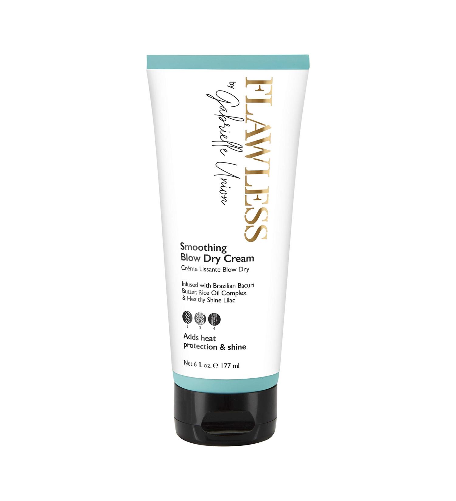 Flawless by Gabrielle Union Smoothing Blow Dry Hair Cream 6 OZ Best International Shipping & Affordable Price - Buy Online on SooperMarket.com