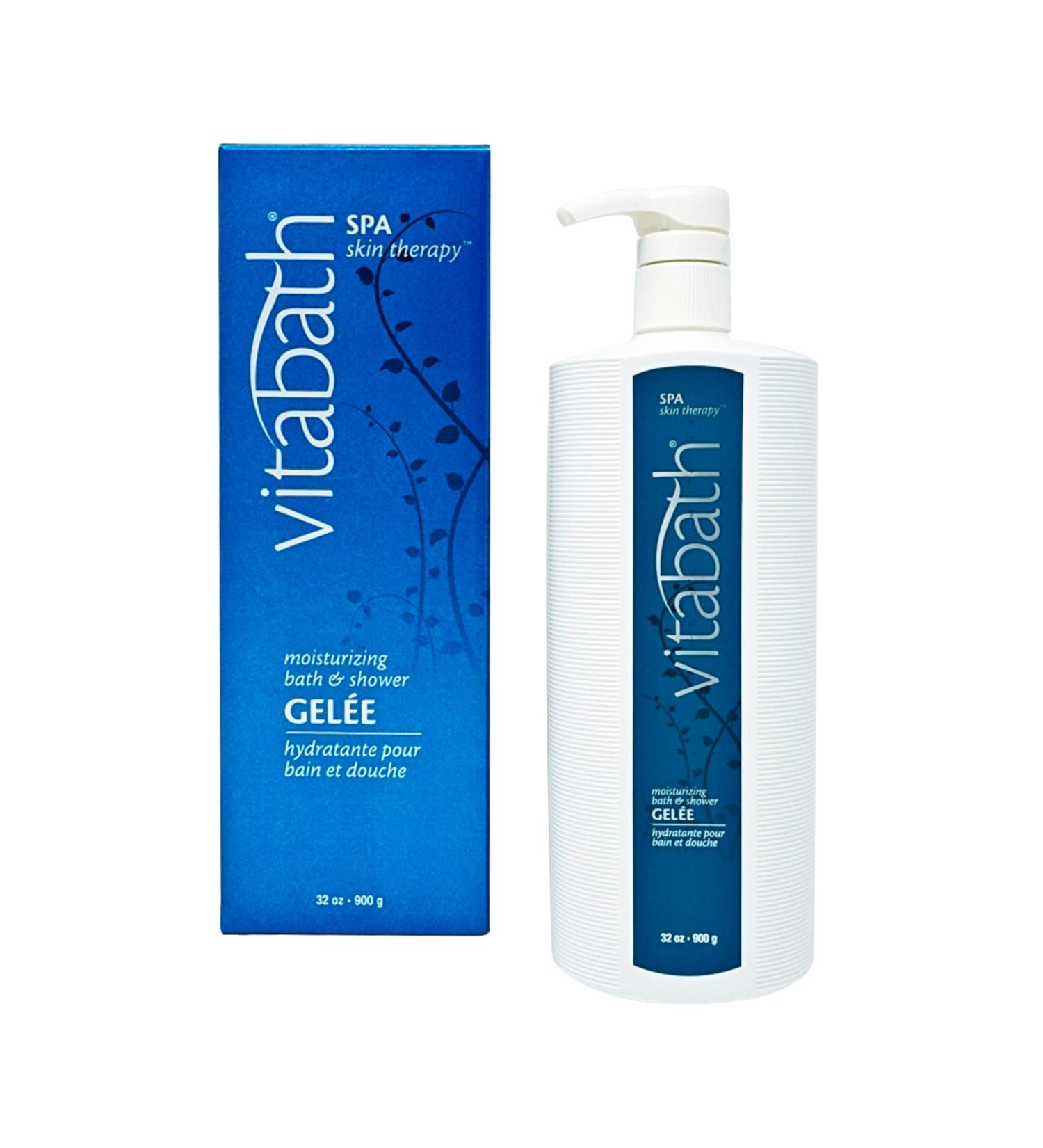 Vitabath Spa Skin Therapy Moisturizing Bath & Shower Gel - Nourishing Replenishing Oils - 21 oz, Invigorating Ocean-Fresh Fragrance - Buy Online on SooperMarket.com