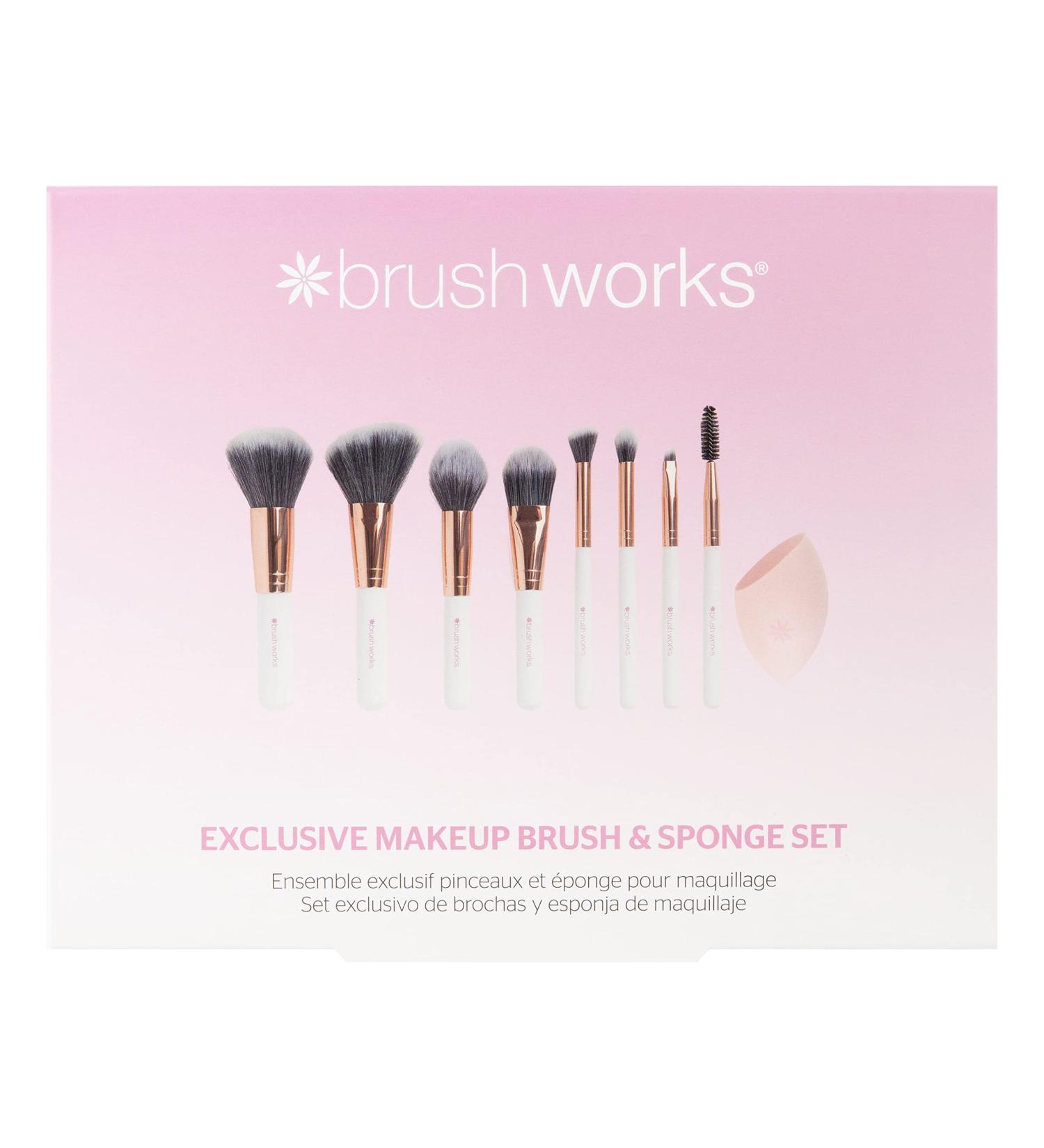 Brushworks Exclusive Makeup Brush & Sponge Set - Buy Online on SooperMarket.com