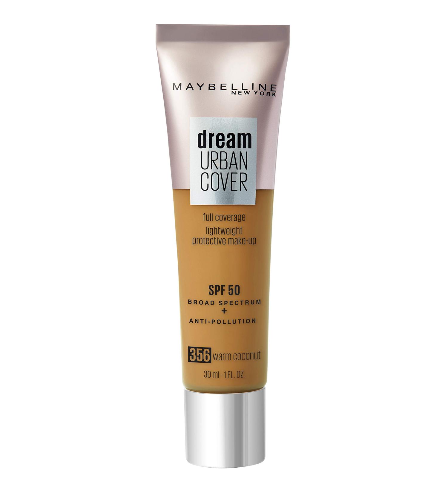 Buy Maybelline New York Dream Urban Cover 356 Warm Coconut 30ml (Pack of 3) | International Shipping Available - Buy Online on SooperMarket.com