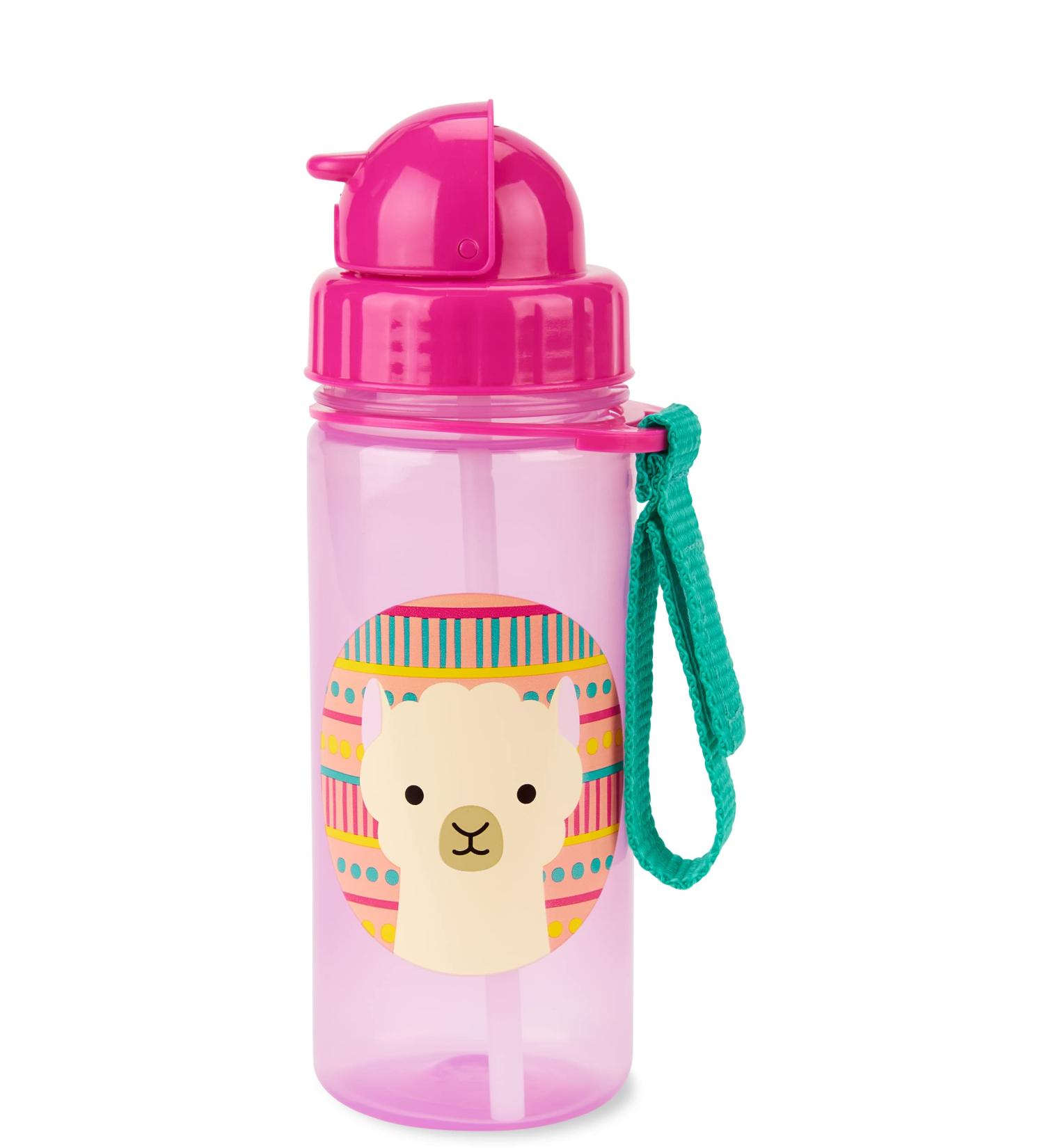 Skip Hop Toddler Sippy Cup with Straw - Zoo Straw Bottle Llama - Buy Online on SooperMarket.com
