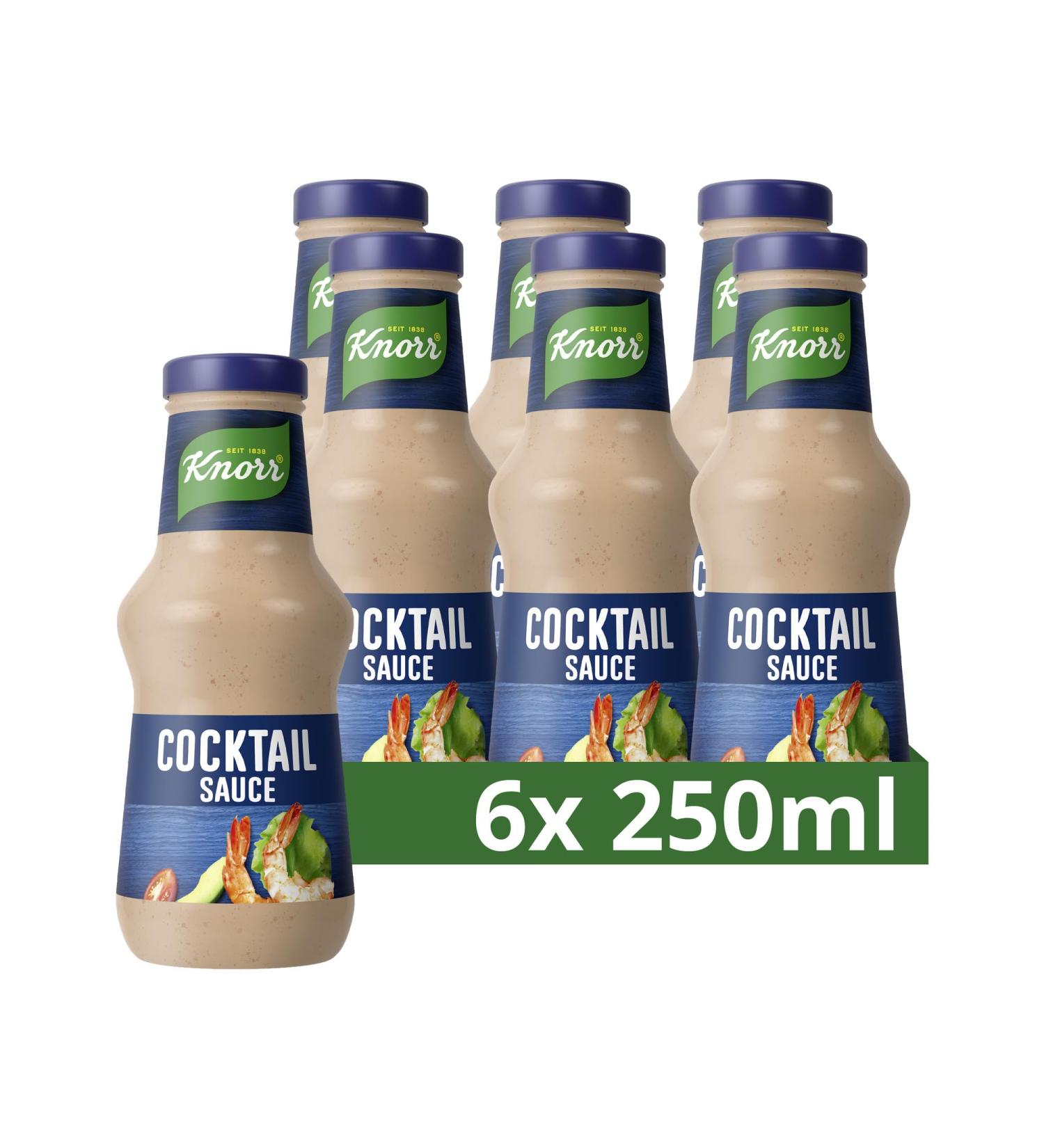 Buy Knorr Cocktail Sauce - Creamy Grill Sauce No Additives or Dyes 6x250ml | International Shipping - Buy Online on SooperMarket.com