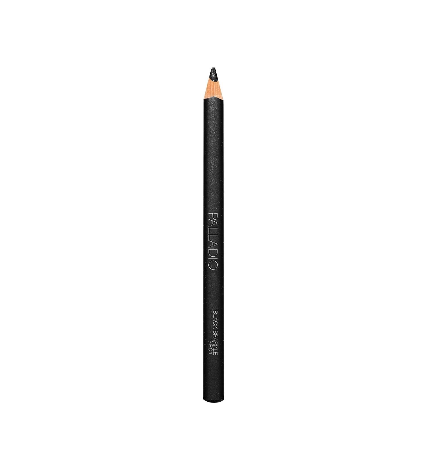 Palladio Glitter Eyeliner Pencil - Longlasting Shimmer Eye Liner in Black Sparkle - Buy Online on SooperMarket.com