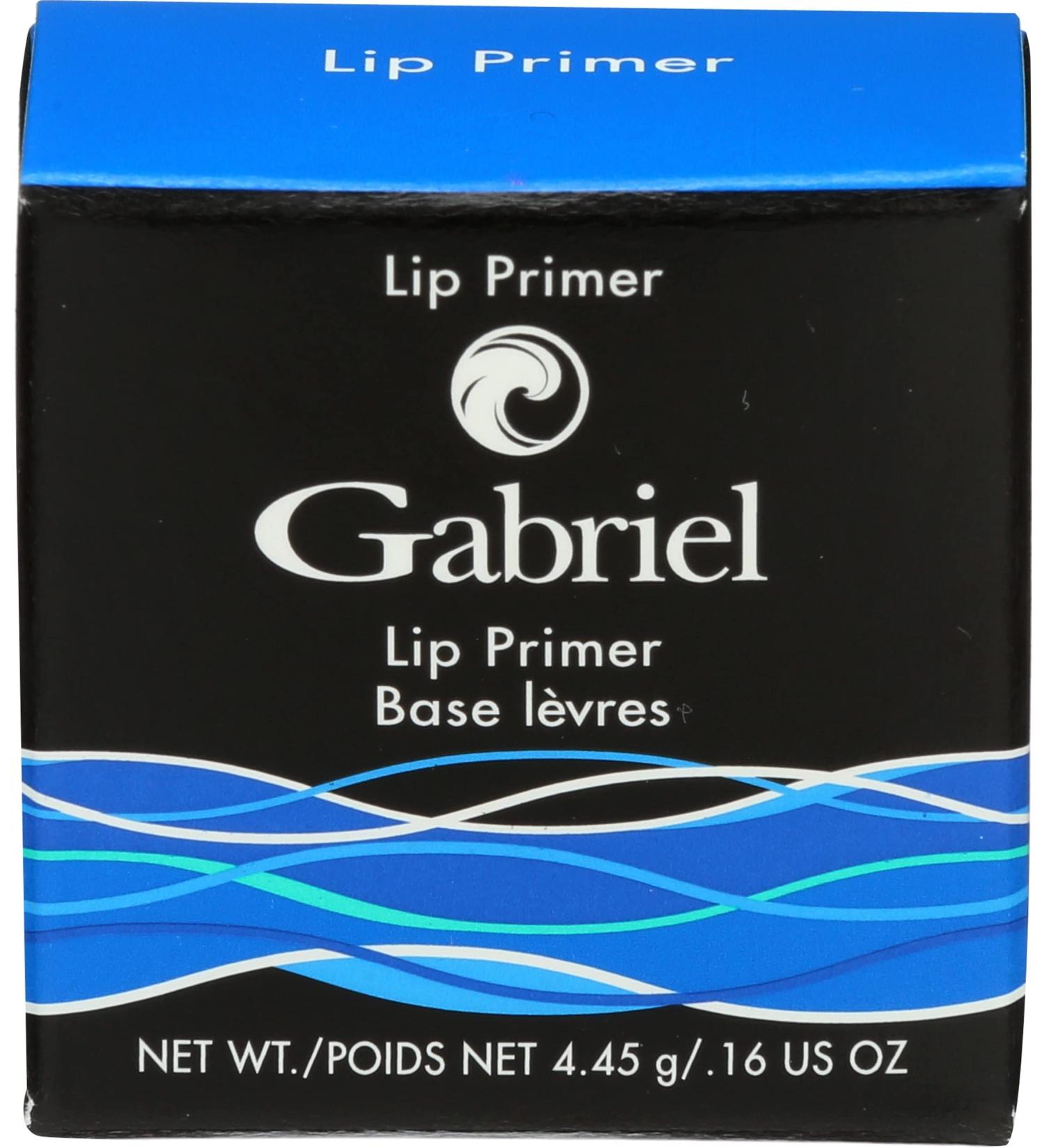 Gabriel Cosmetics Lip Primer - All Natural Base for Long Lasting Color - 0.07 oz - Buy Online on SooperMarket.com
