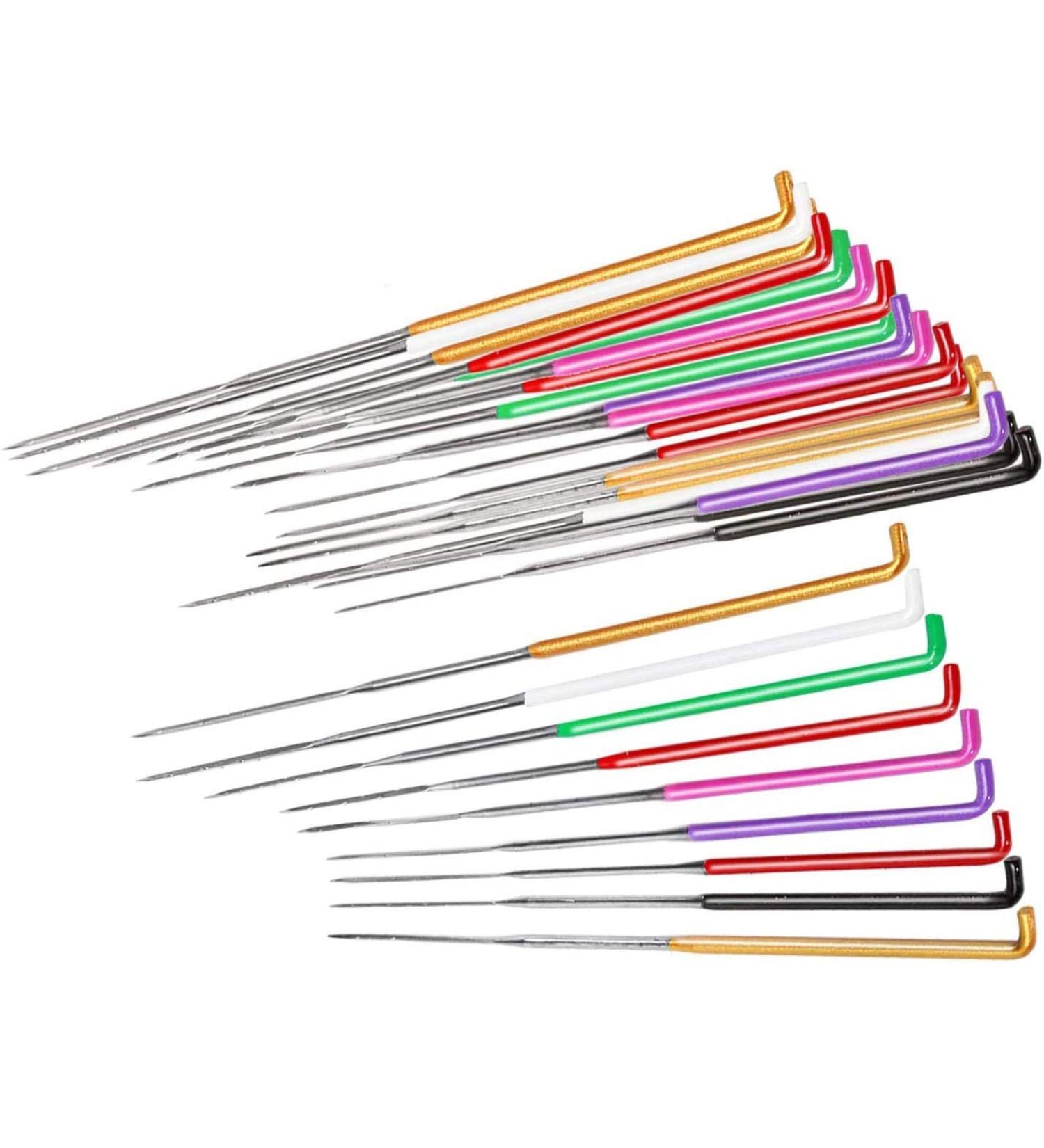 Mayboos 35 Pcs Needle Felting Needles Kit with Star Twisted, Cone, and Triangular Shapes - Color Coded Wool Felting Supplies with Needle Box - Buy Online on SooperMarket.com