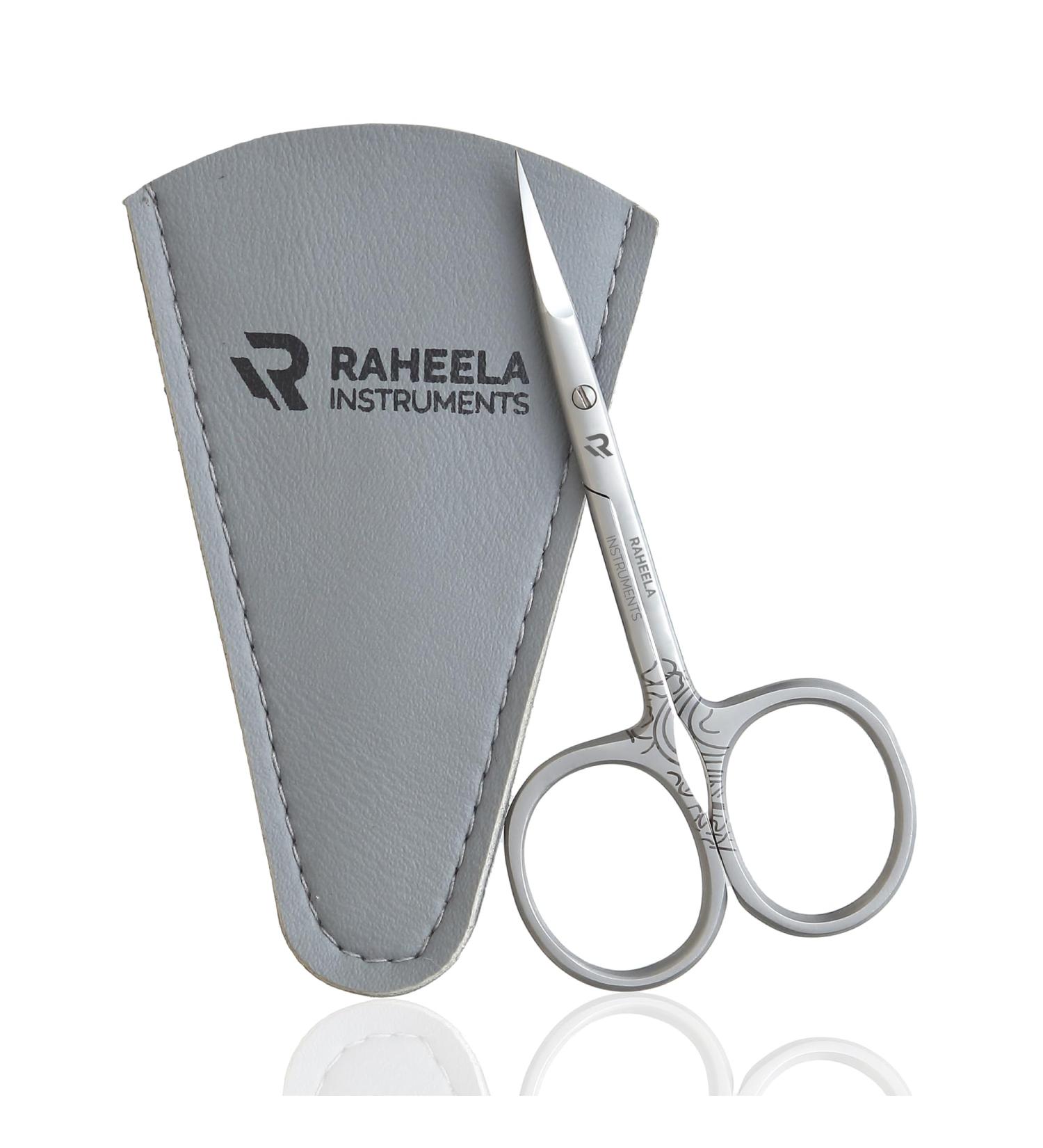 Cuticle Nail Scissors Multi Purpose Small Manicure Scissors Pedicure Finger & Toe Nail Cuticle Scissors Professional Thin toenail Scissors Eyebrow Scissors for Men and Women (Silver Colour) - Buy Online on SooperMarket.com