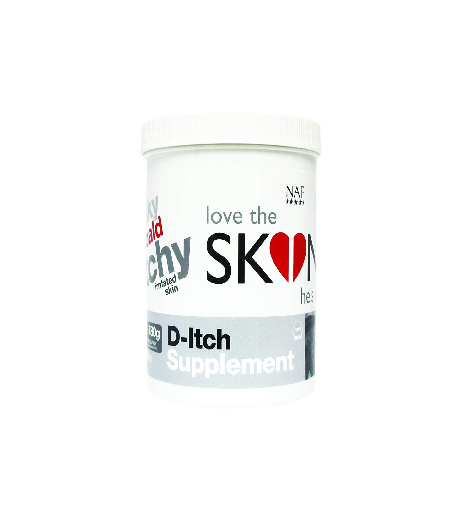 NAF Love the Skin he's in D-Itch Supplement 780 g (Pack of 1)