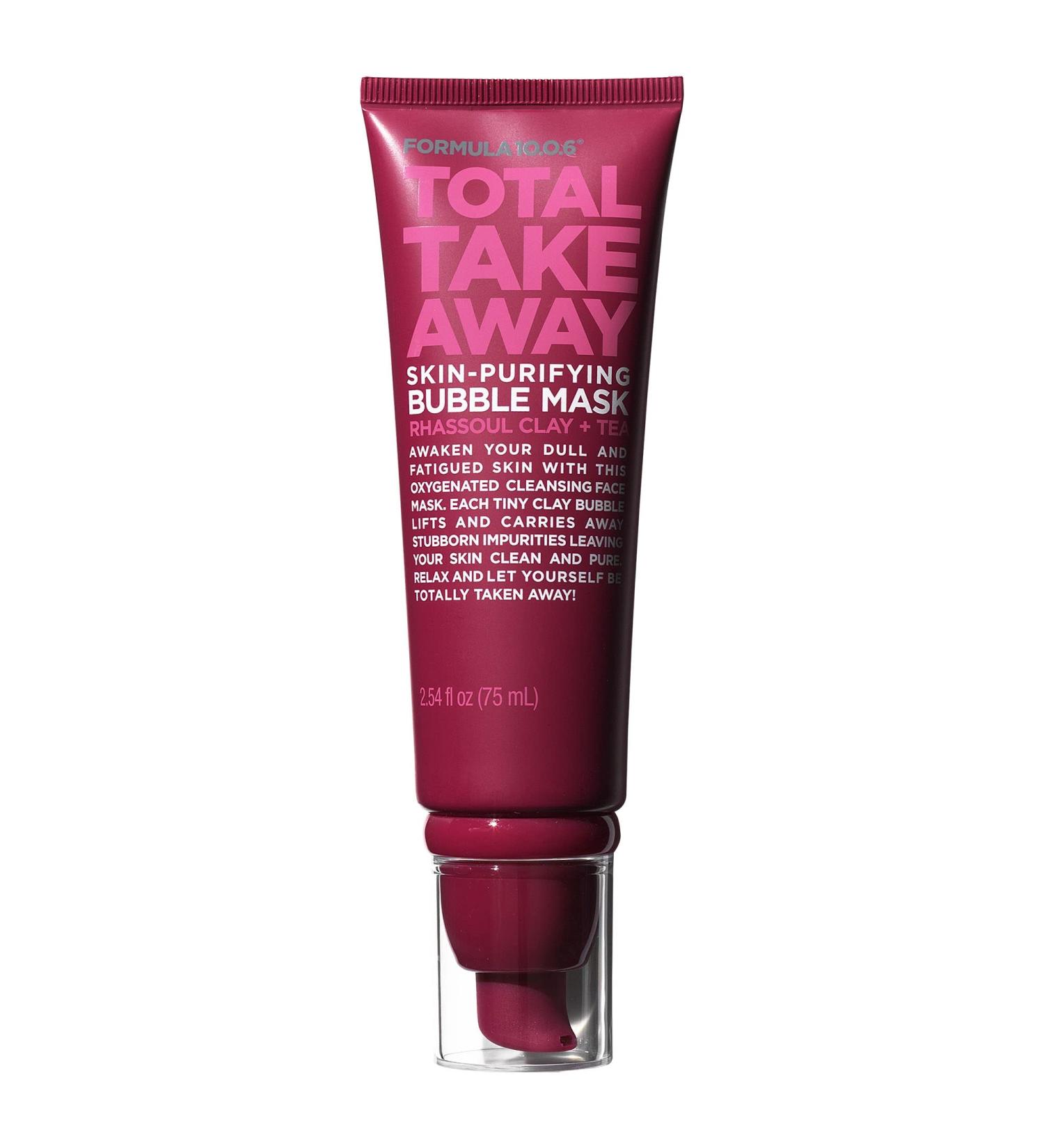 Formula 10.0.6 Total Take Away Bubble Clay Mask 2.54 Fl Oz - Vegan, Paraben-Free, Sulfate-Free & Cruelty-Free - Buy Online on SooperMarket.com