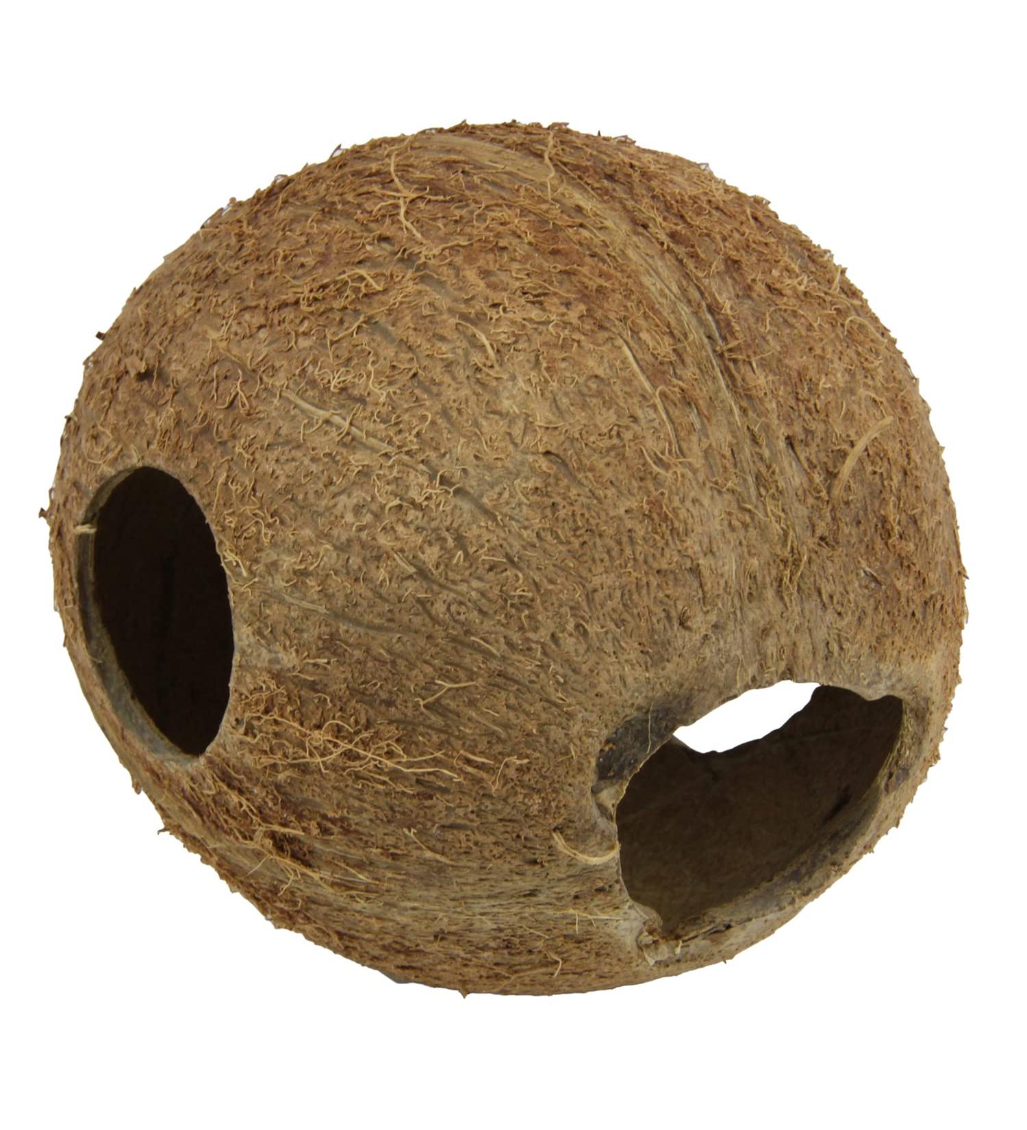 JBL 61514 Coconut Shell Cave for Aquariums & Terrariums - Cocos Cava 1/1 MM | International Shipping Available - Buy Online on SooperMarket.com