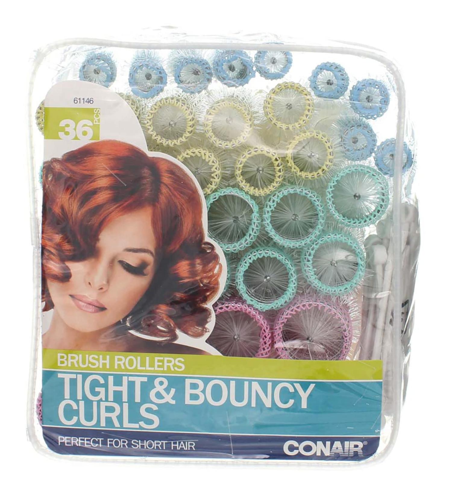 Conair Brush Rollers 36-Piece Set for Effortless Curls & Body - Buy Online on SooperMarket.com