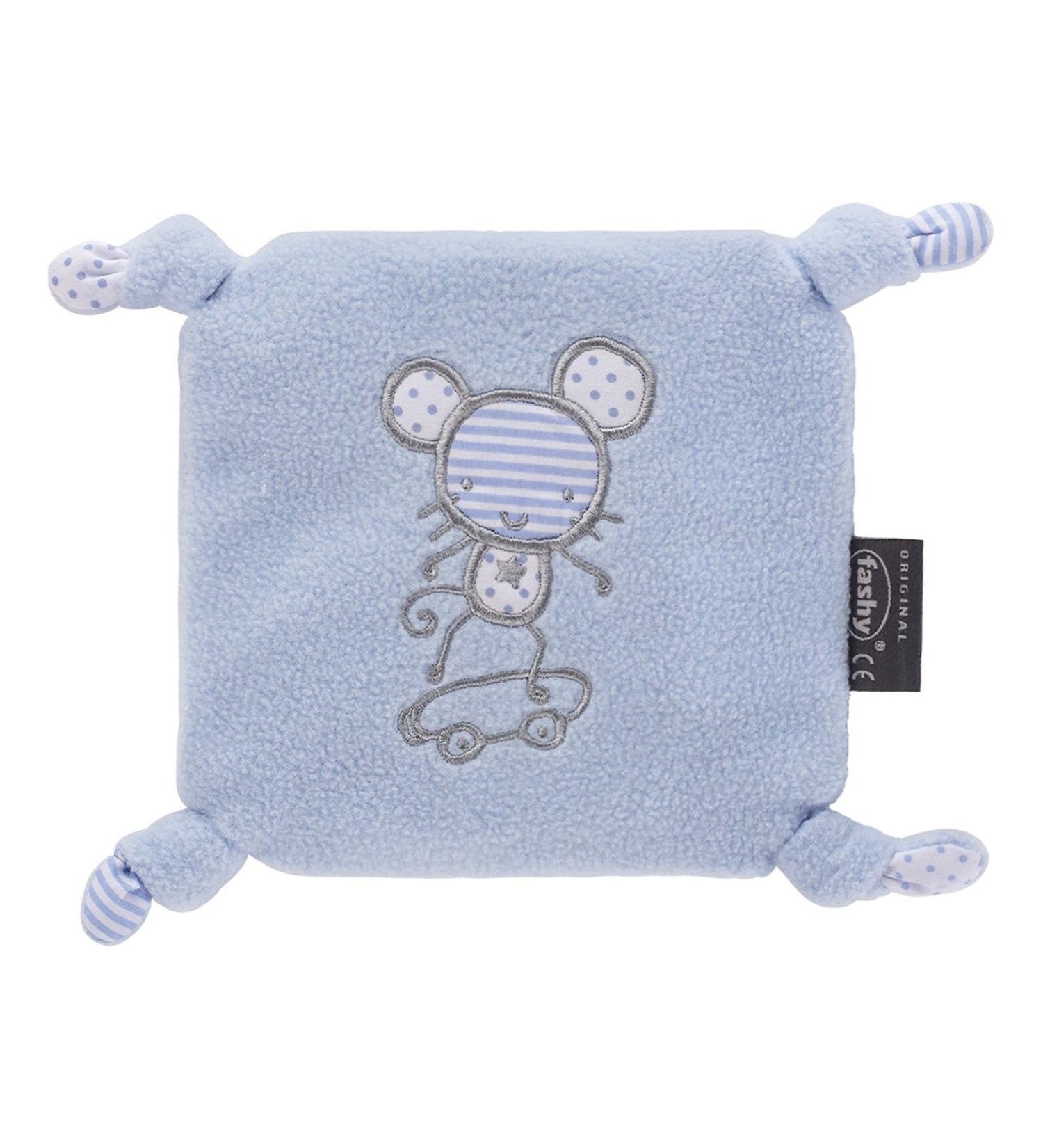 Fashy Heat Pack with Silica Beads Filling and Embroidery Light Blue Mouse - Buy Online on SooperMarket.com