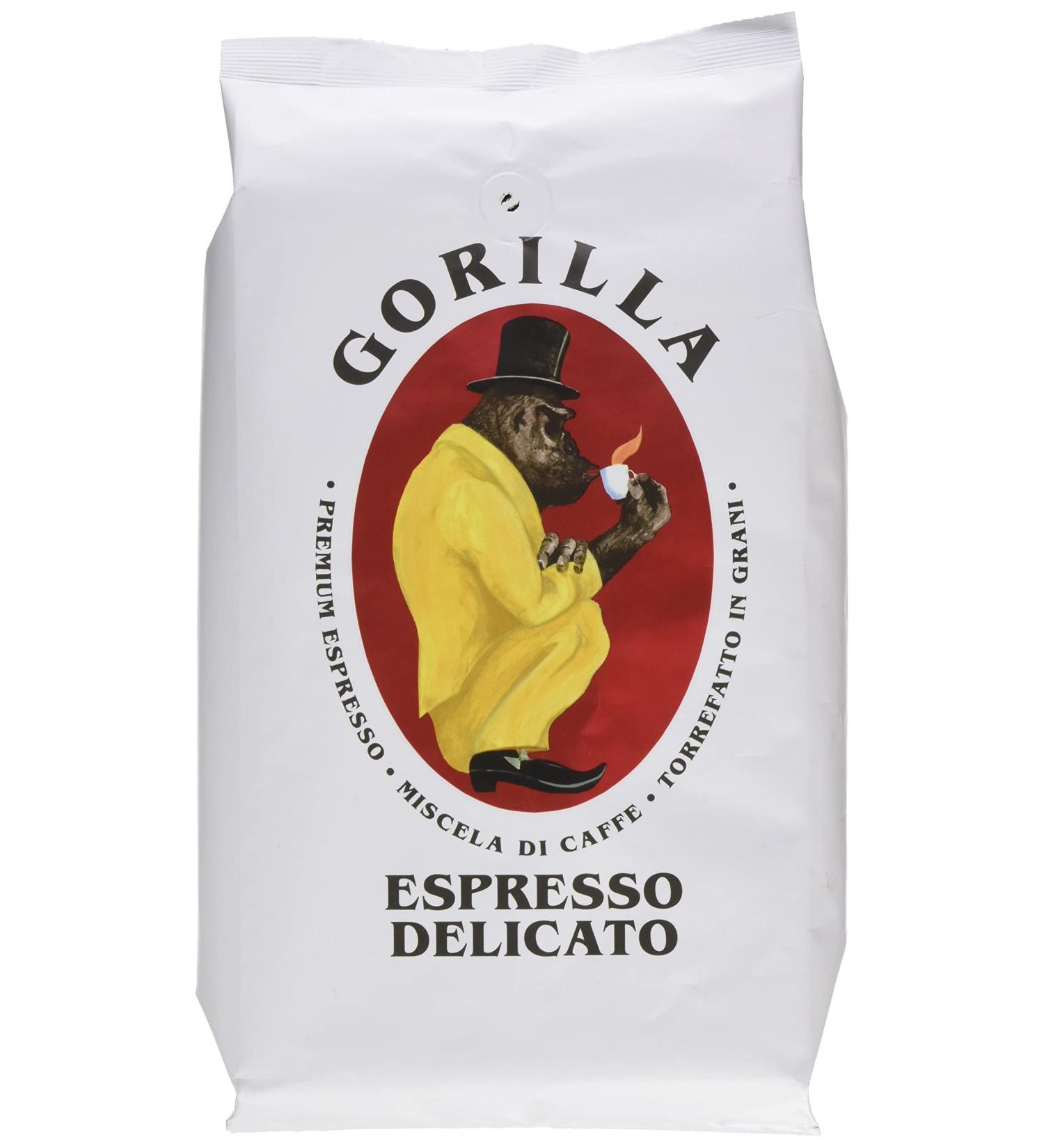 Buy Joerges Gorilla Espresso Delicato 1 kg - Premium White Coffee | International Shipping Available - Buy Online on SooperMarket.com