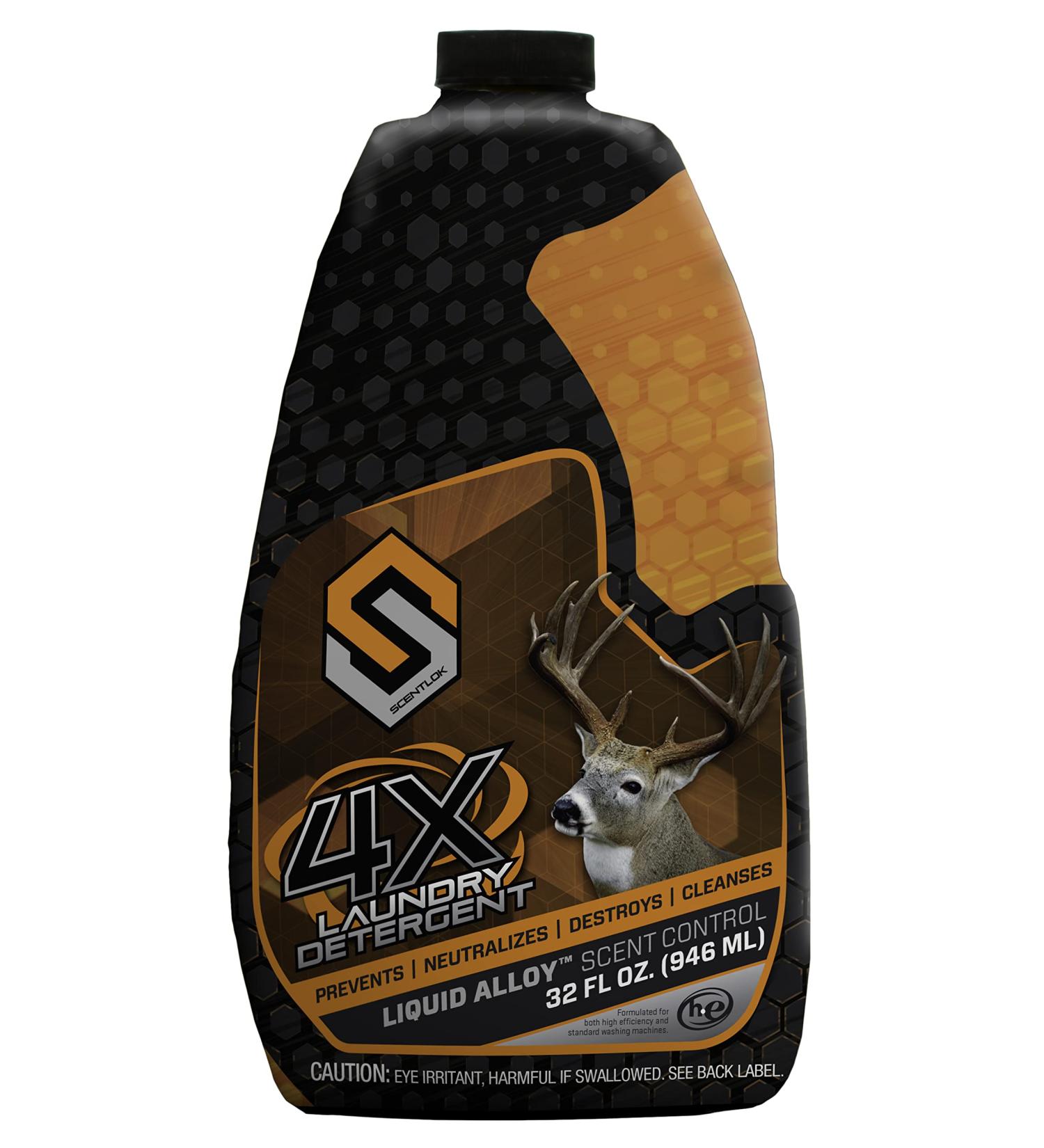 ScentLok Liquid Alloy Laundry Detergent - Fragrance and UV Brightener Free (32oz)