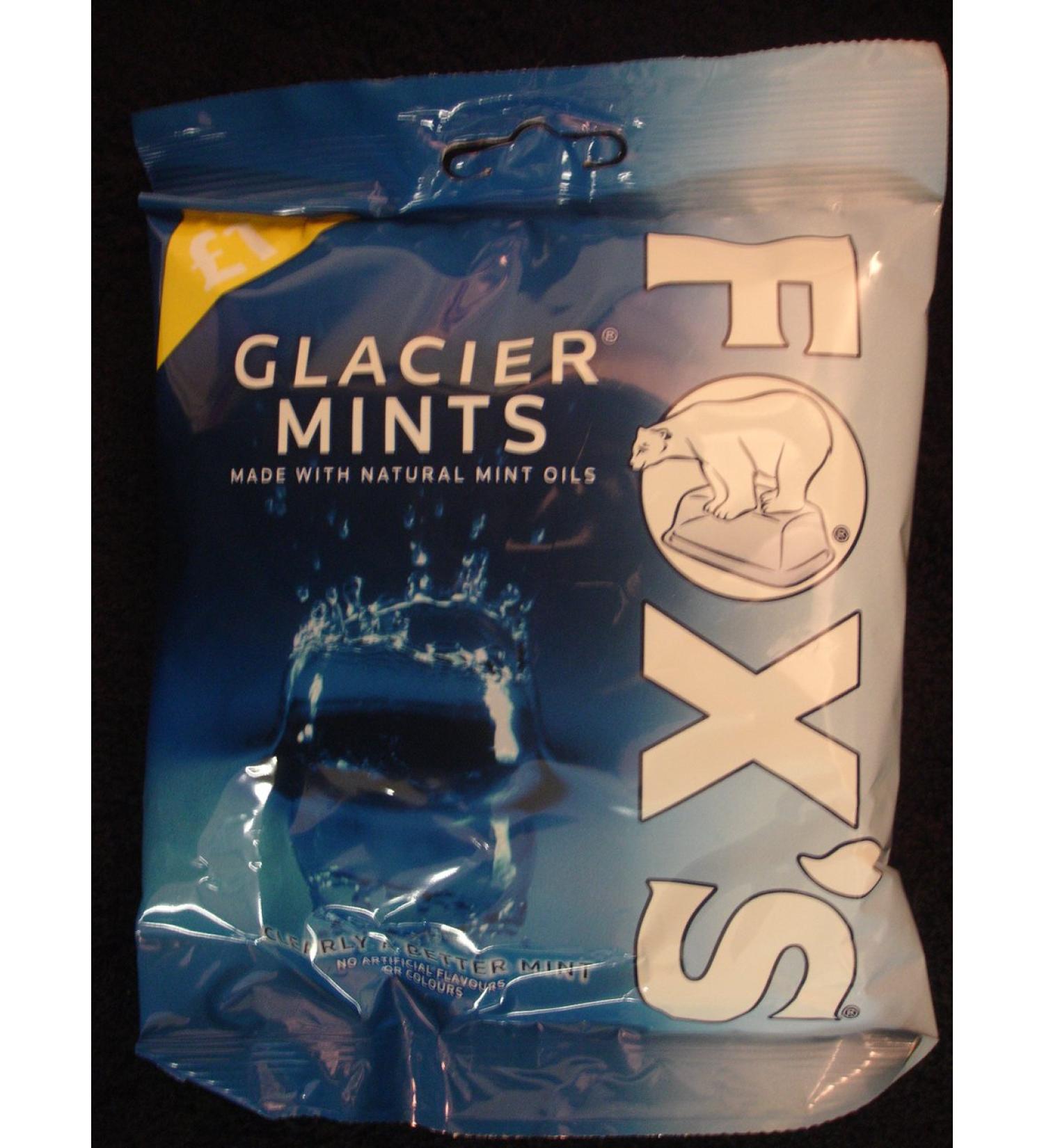 Fox's Glacier Mints Wrapped Boiled Sweets in Bag 200g Ref A07732