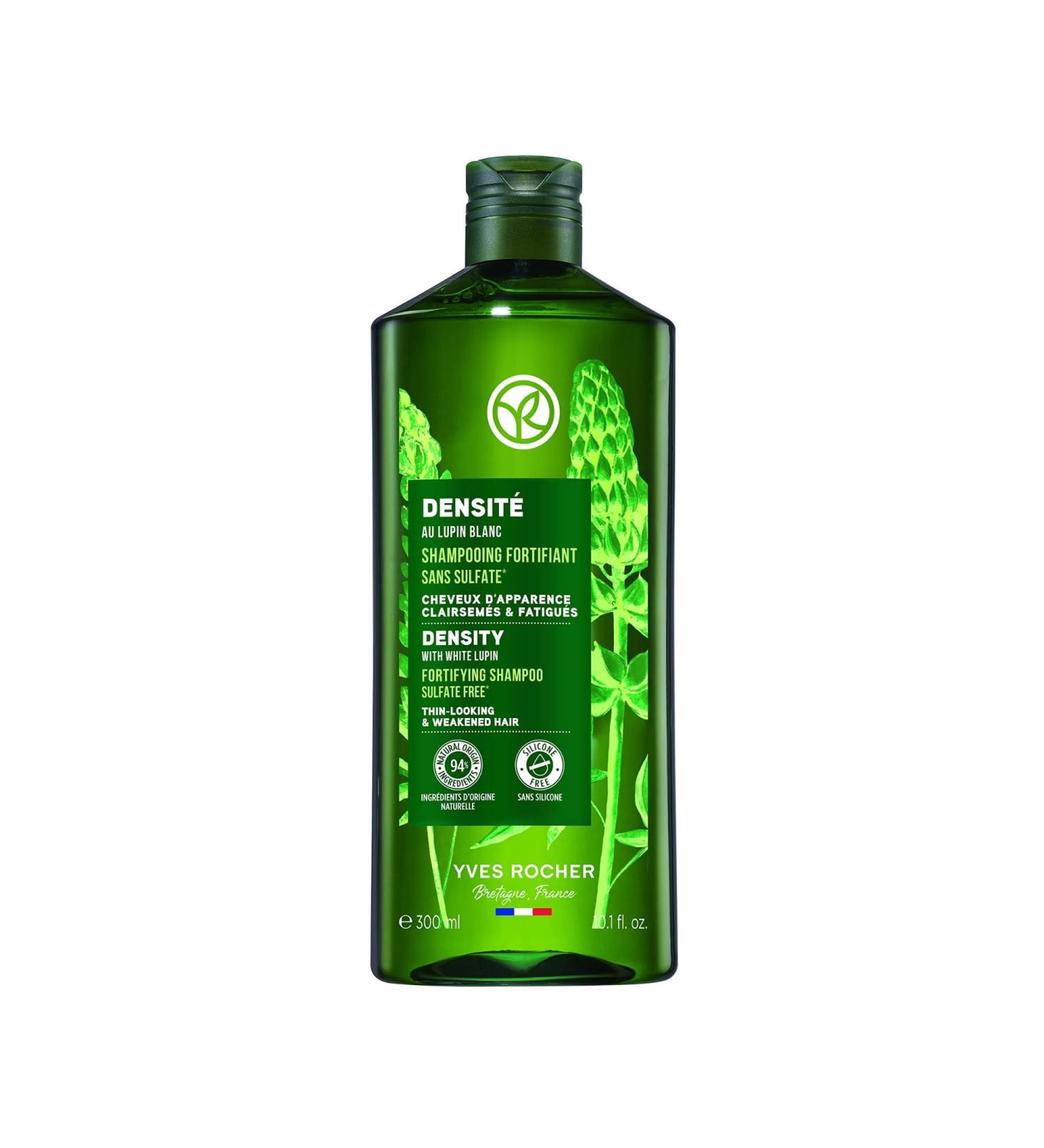 Yves Rocher Fortifying Density Shampoo - Cleanse Scalp & Strengthen Hair | 10.1 fl oz - International Shipping Available - Buy Online on SooperMarket.com