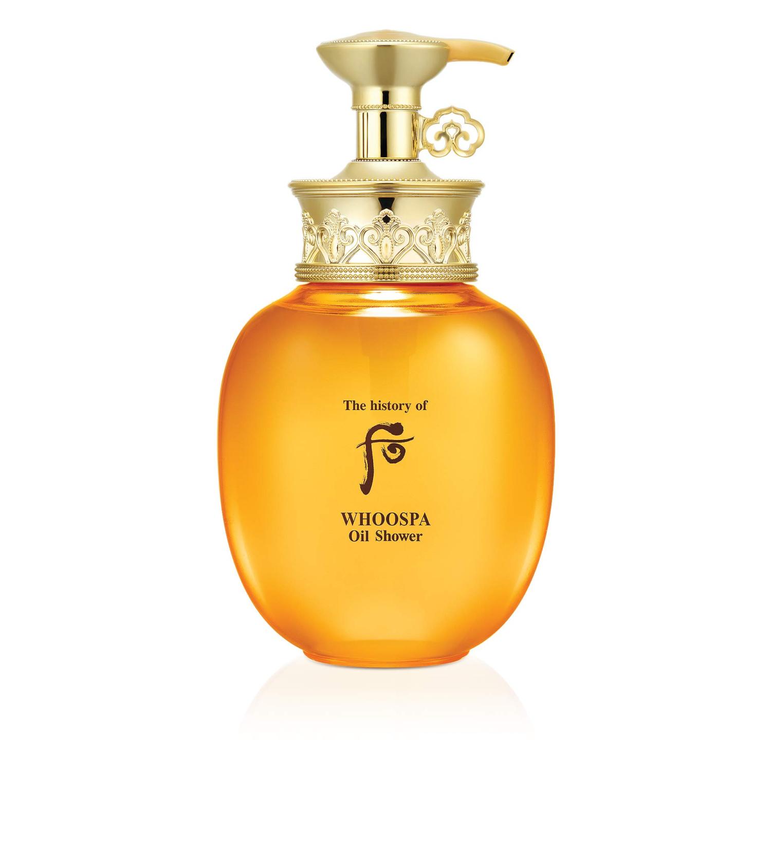 The History of Whoo Spa Oil Shower | Premium Herbal Body Cleanser for Gentle & Instant Skin Impurities Removal | Moisturizing Finish  Low-irritation  Aruvedic Fragrance  200ml
