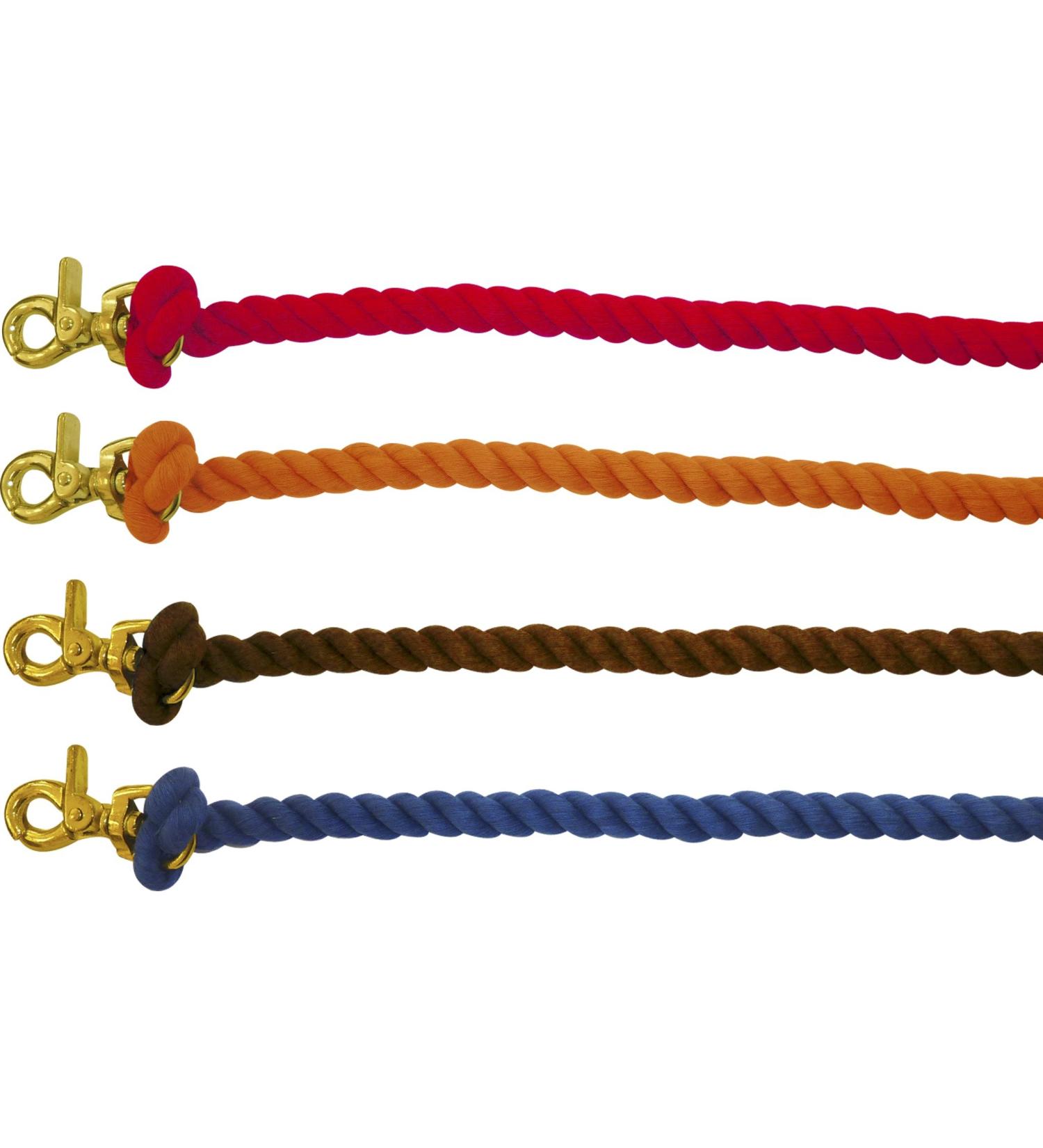 Cotton drawstring reins for Pony Games red standard