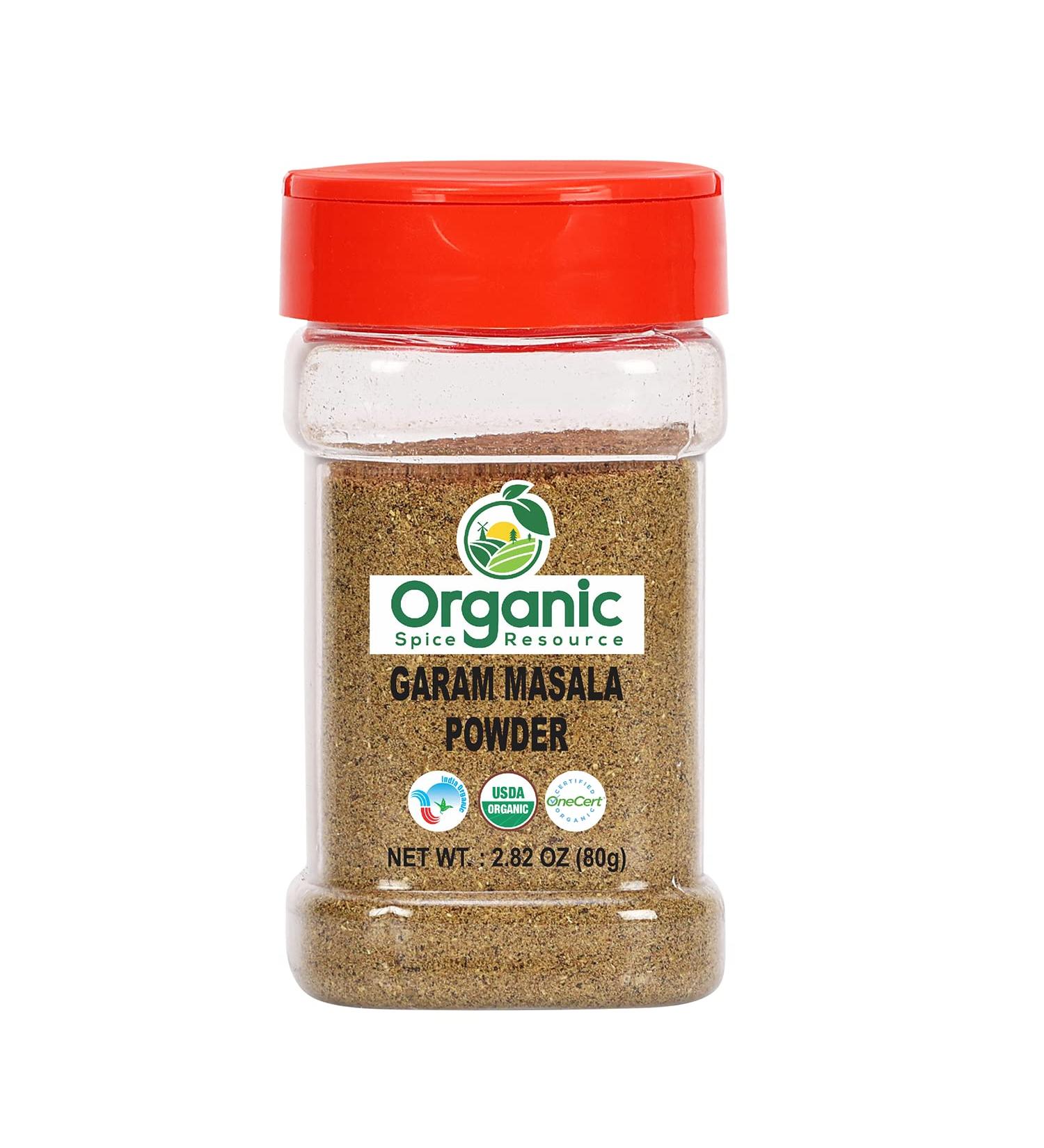 Organic Garam Masala 2.82 oz (80g) | USDA Organic Approved | Vegan & Non-GMO Blend from India - SHOPOSR - Buy Online on SooperMarket.com