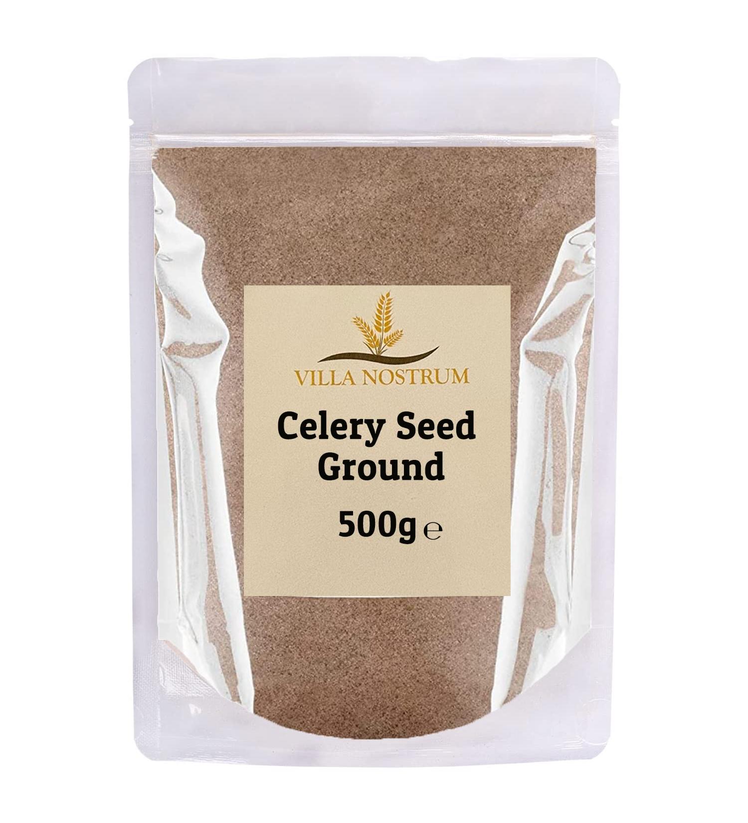Celery Seed Ground 500g by Villa Nostrum