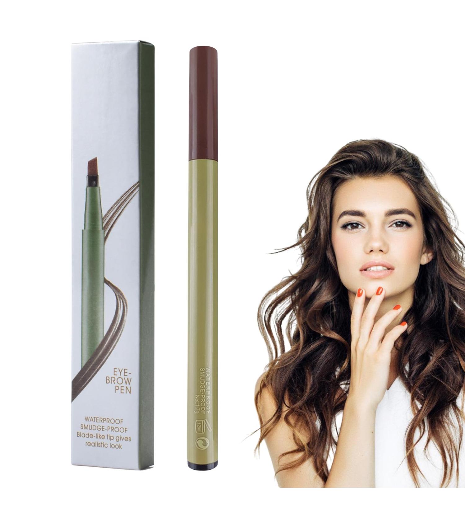 Eyebrow Waterproof - Waterproof Makeup Eyebrow Pencils with No Smudge - Beauty Products for Shopping Dating Traveling Gathering Home Puchen Dark Brown - Buy Online on SooperMarket.com