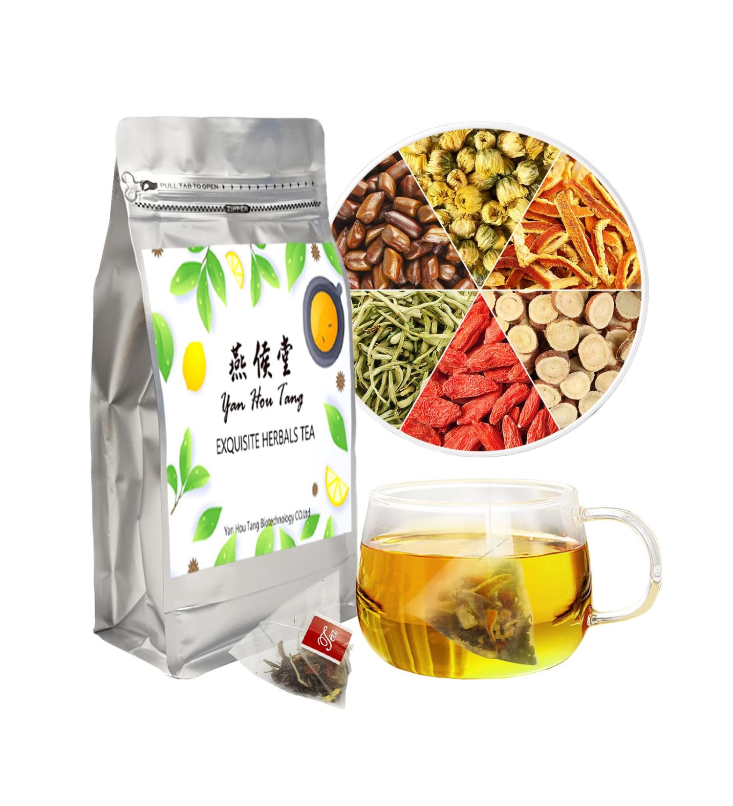 YHT Chrysanthemum Cassia Seed Liver Care Tea Chinese Herbals Tea Bag- 50 Counts - Buy Online on SooperMarket.com