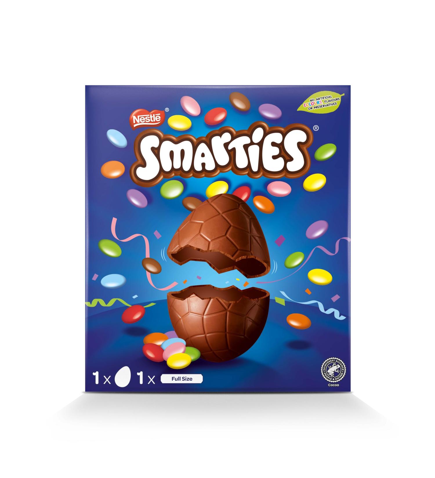 Smarties Milk Chocolate Large Easter Egg 188g - Buy Online on SooperMarket.com
