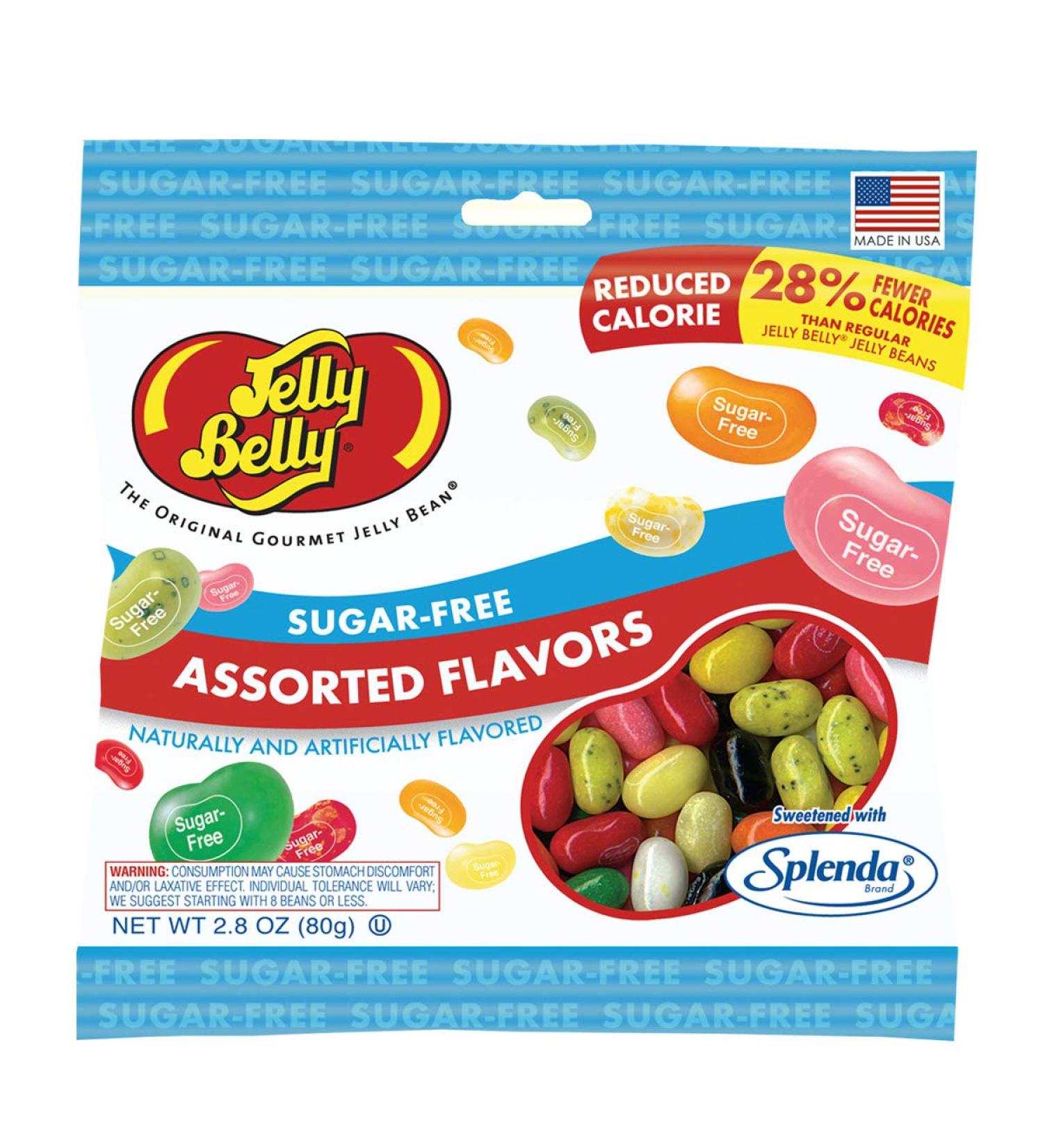 Jelly Belly Sugar Free 2.8 oz Bag - Genuine Official Source - Buy Online on SooperMarket.com