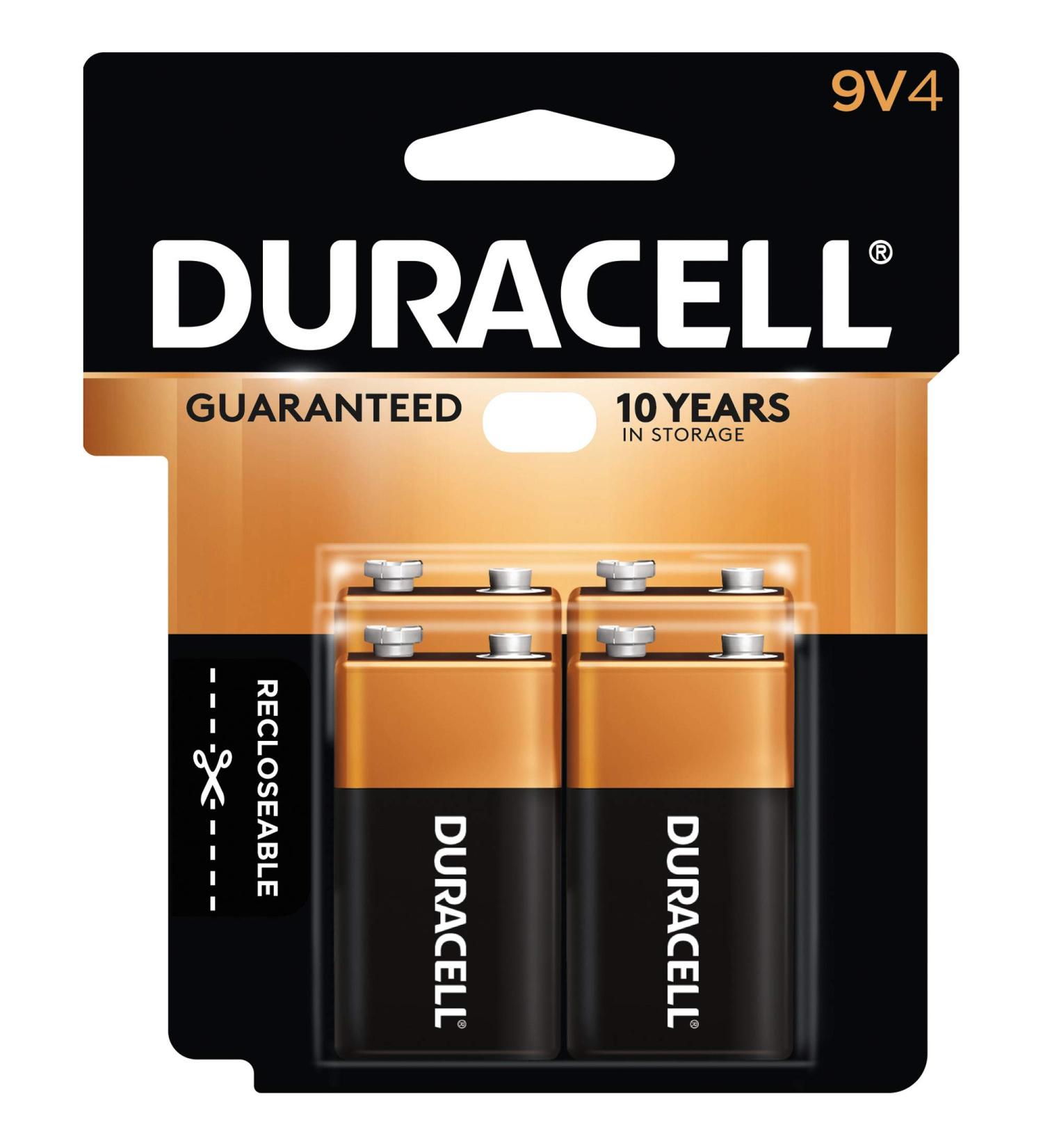 Procter & Gamble DURMN16RT4Z Duracell Coppertop Alkaline General Purpose Battery