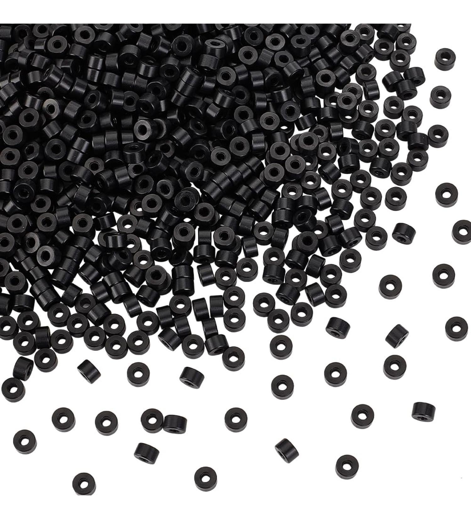 OLYCRAFT 100Pcs Black Nail Drill Bits Caps - 3mm Dust Proof Protector for Electric Nail Files - Nail Art Tools Dust Cover - 7.5x4.5mm Plastic Caps - Buy Online on SooperMarket.com