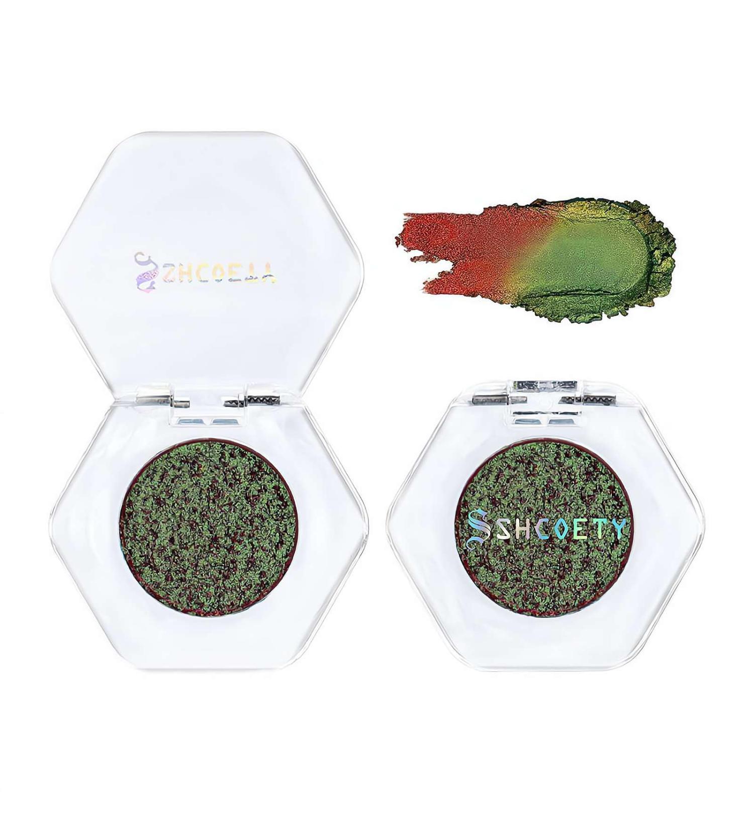 Holographic Glitter Eyeshadows Highly Colored Eye Shadow Multichrome Eyeshadows Makeup Cosmetics Eye Shadow Plate Multi-Dimensional Eye Makeup Eyeshadow for Women Girls 1pcs # 11 - Buy Online on SooperMarket.com