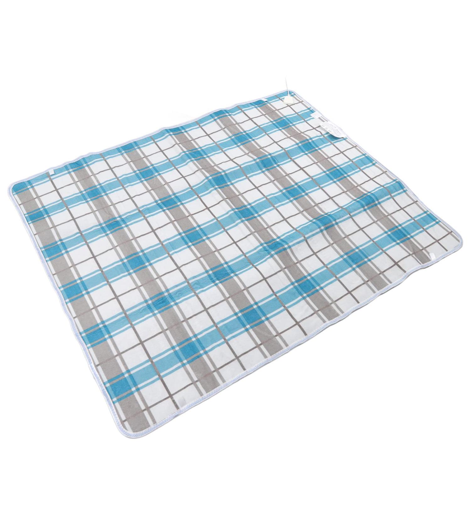 HEEPDD Electric Heating Blanket - Checkered Suede U-Shaped Heat Tube & Intelligent Thermostat for Dormitories - Skin-Friendly Comfort - Buy Online on SooperMarket.com