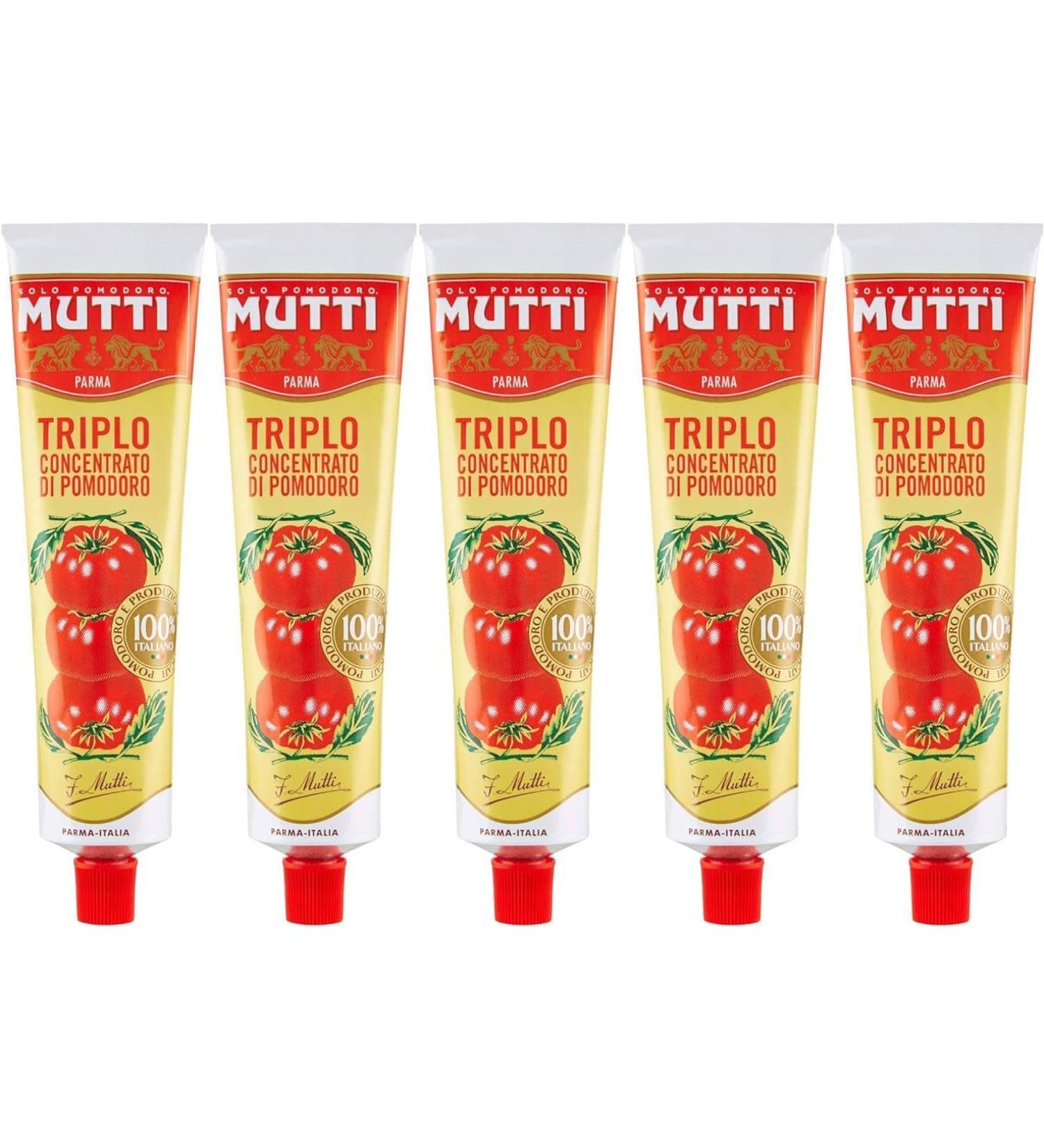 Mutti | Triple Conc' Tomato Puree | 5 x 200g (UK)