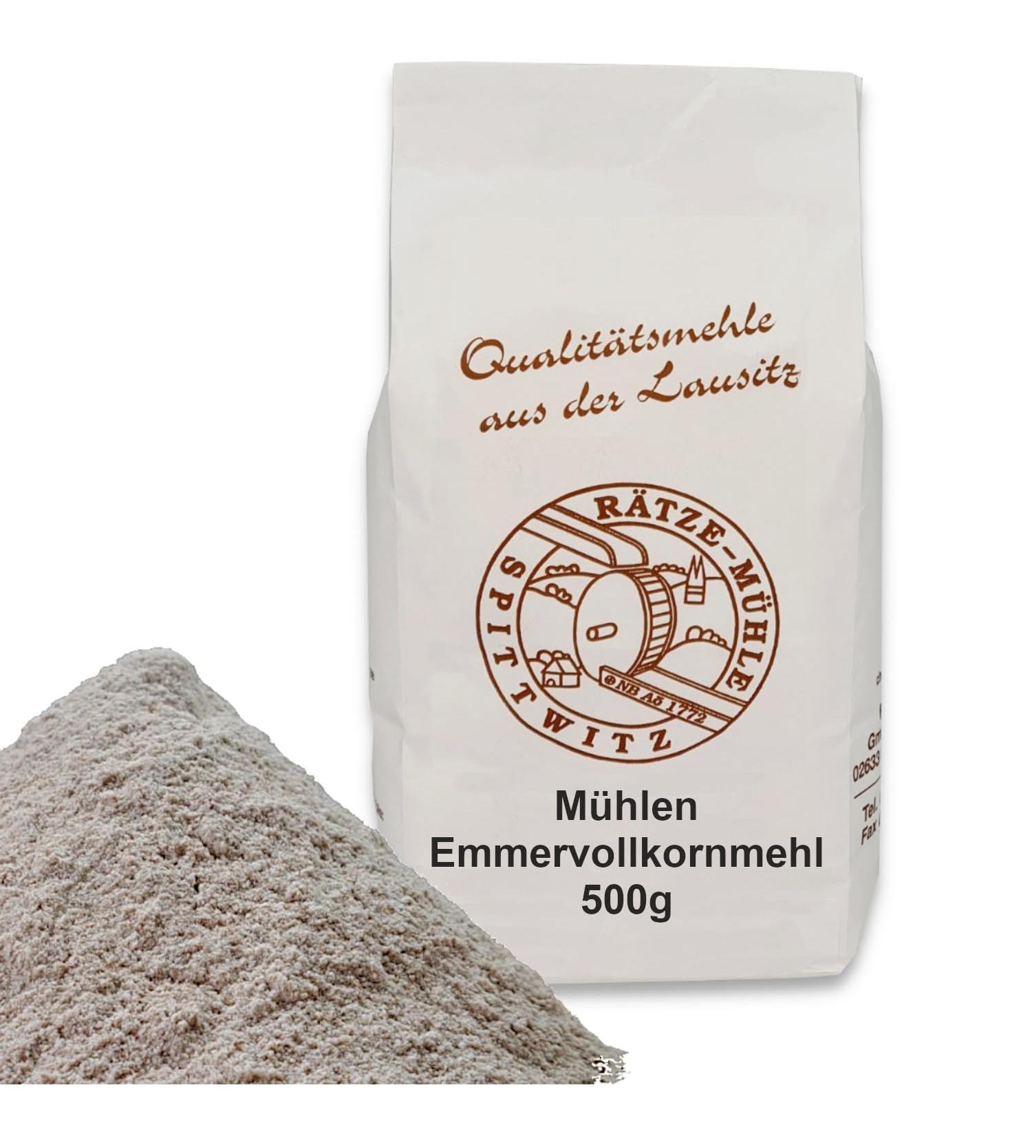 Mills Wholemeal Emmer Flour 500g - Fresh 100% Natural & Regional | R tze Mill Quality - Buy Online on SooperMarket.com