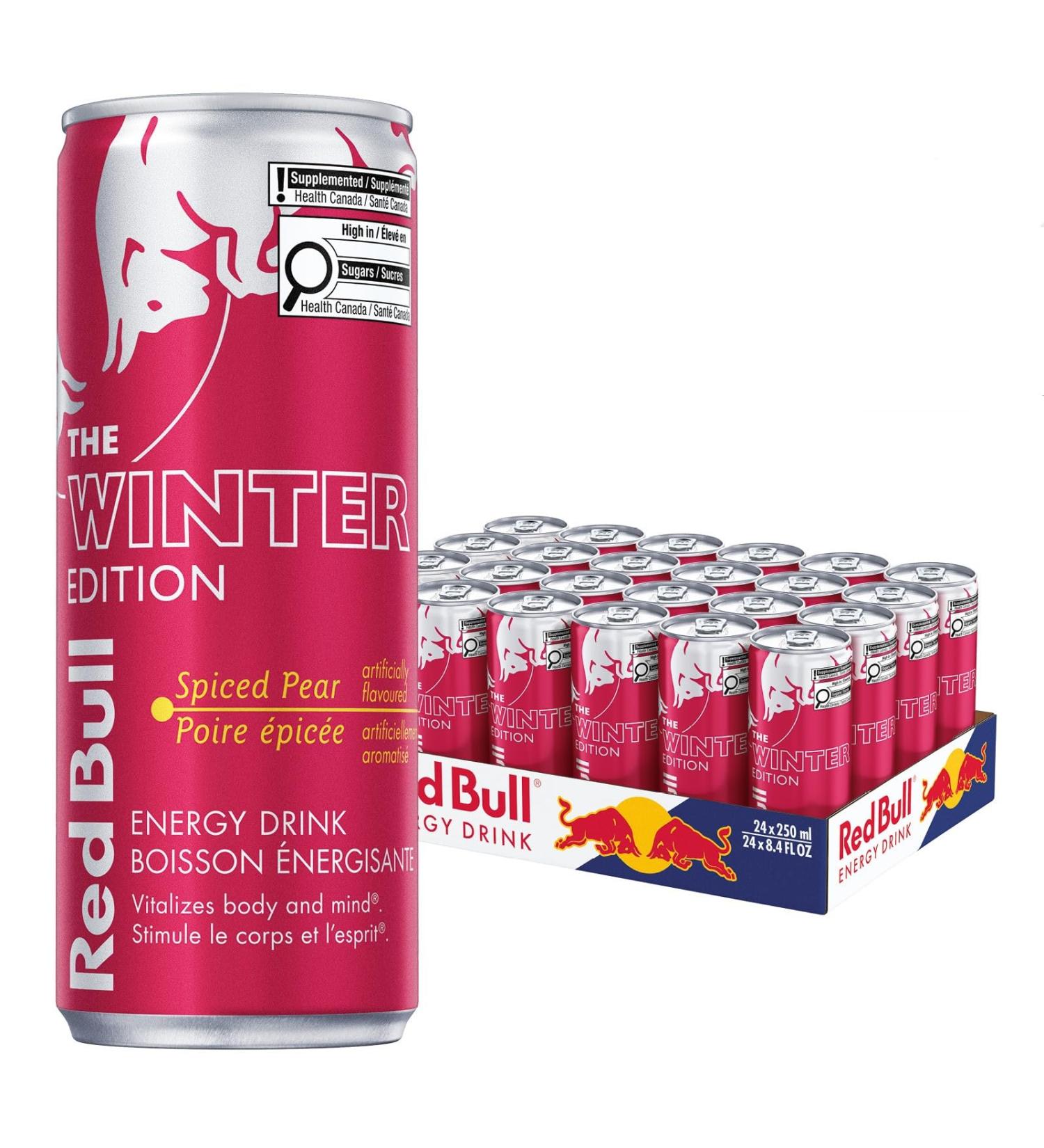 Red Bull Energy Drink Spiced Pear 250ml (24 pack) - Buy Online on SooperMarket.com