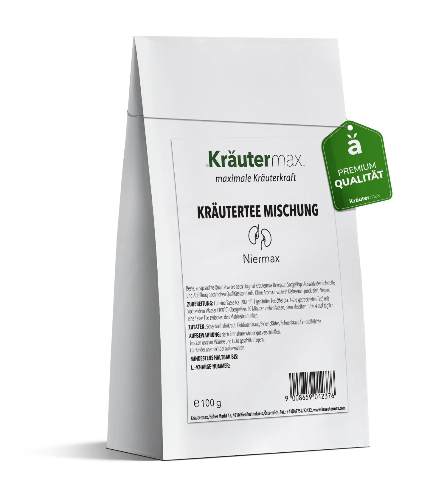 Kr utermax Niermax Herbal Tea Mix 1 x 100 g - Buy Online on SooperMarket.com
