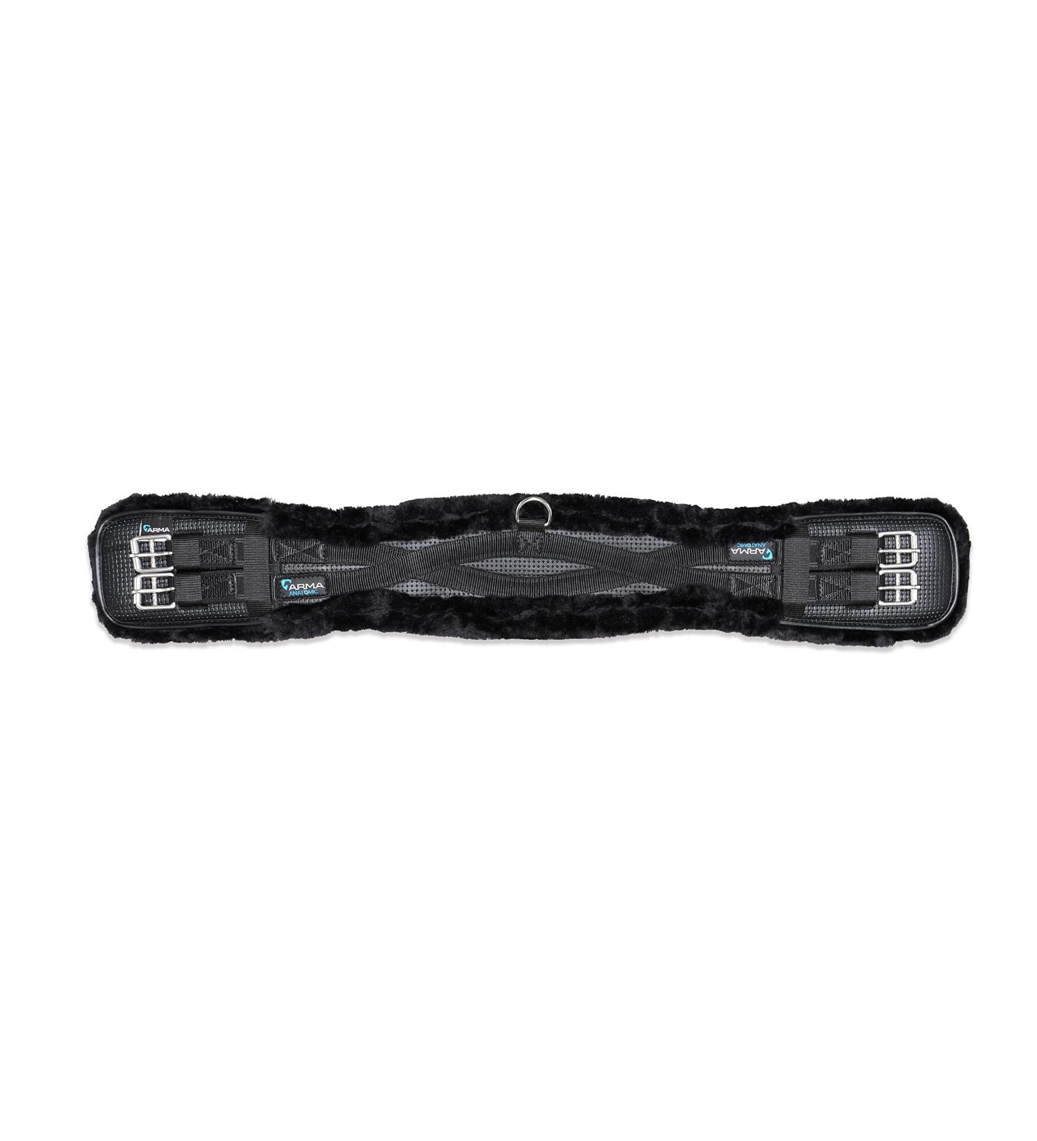 Shires ARMA SupaFleece Dressage Girth - Elastic - Black Black 22 - Buy Online on SooperMarket.com
