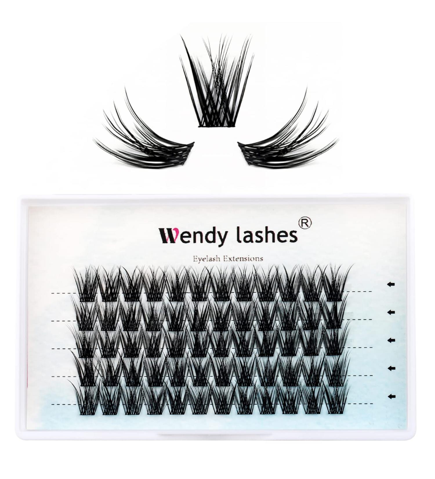 C Curl Cluster Lashes 12mm | Reusable Soft Individual Eyelash Clusters | DIY Lash Extensions | 0.07mm Wide Stem Wispy Clusters | FD-D29-0.07-C-12 - Buy Online on SooperMarket.com