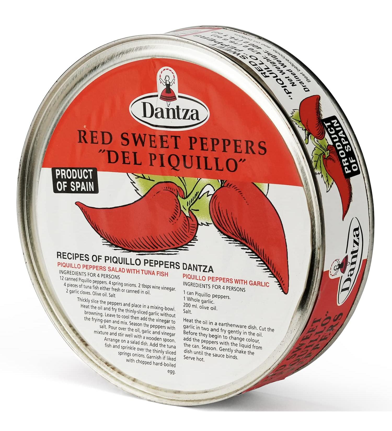 Sweet Red Piquillo Pepper - 470 Gr - Kosher Red 16.5 oz / 470 g