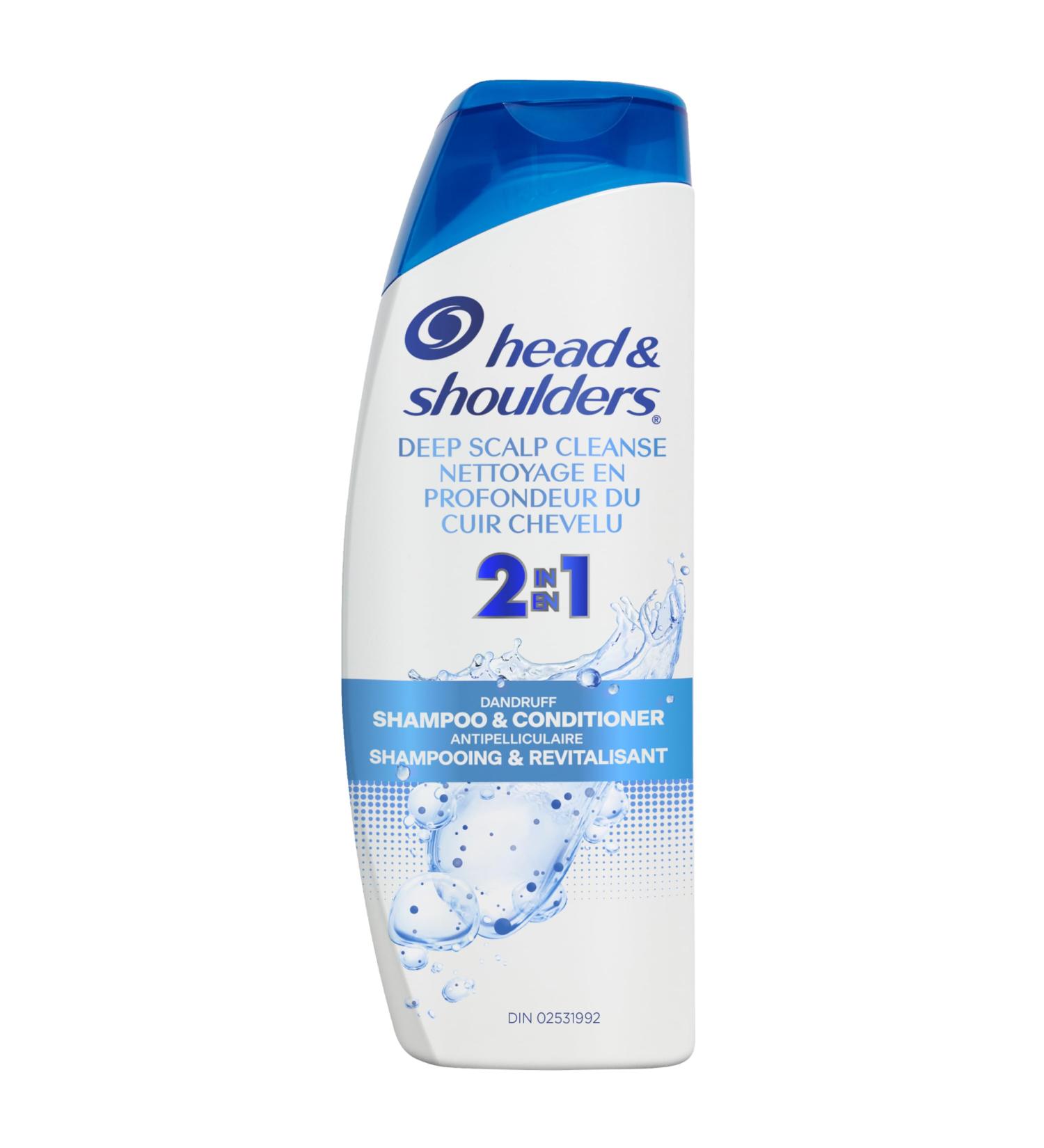 Head & Shoulders Deep Scalp Cleanse 2-in-1 Anti-Dandruff Shampoo + Conditioner 370 mL - Buy Online on SooperMarket.com