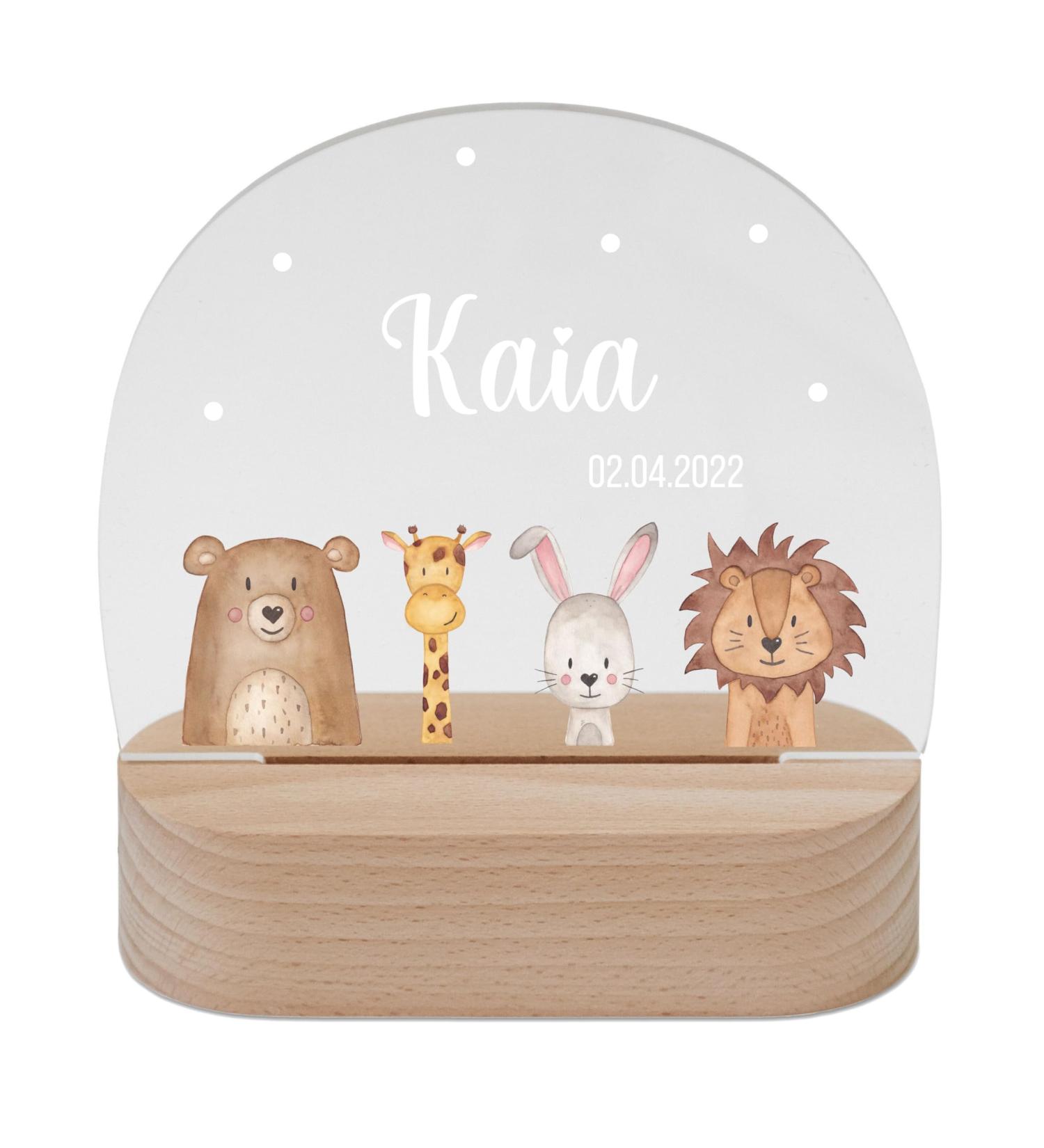 Personalized Night Light for Babies | Custom Bedside Lamp & Unique Baby Gifts - Buy Online on SooperMarket.com