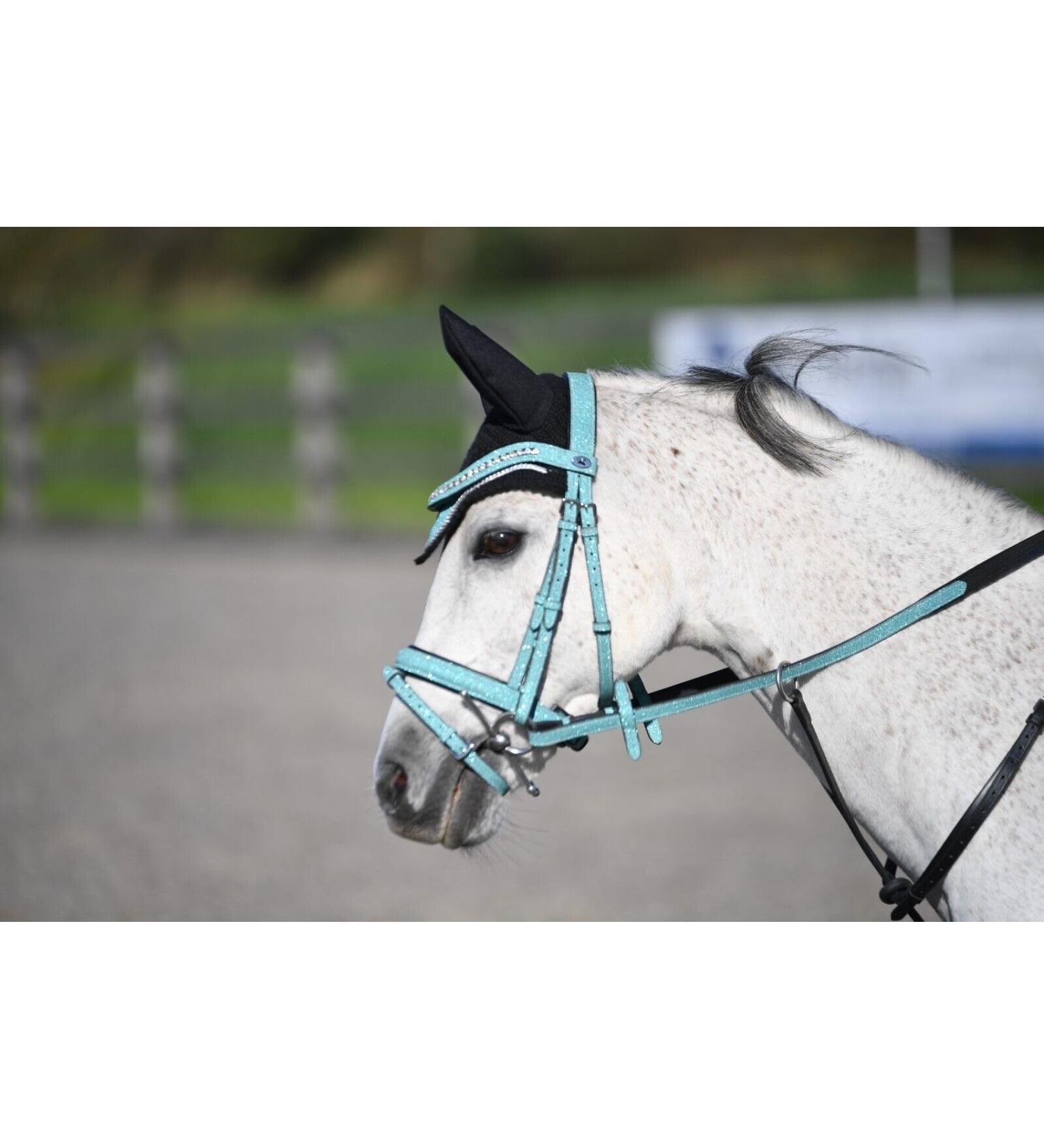 Horse Sparkle Reins (Aqua Small Pony/Shetland) Small Pony/Shetland Aqua