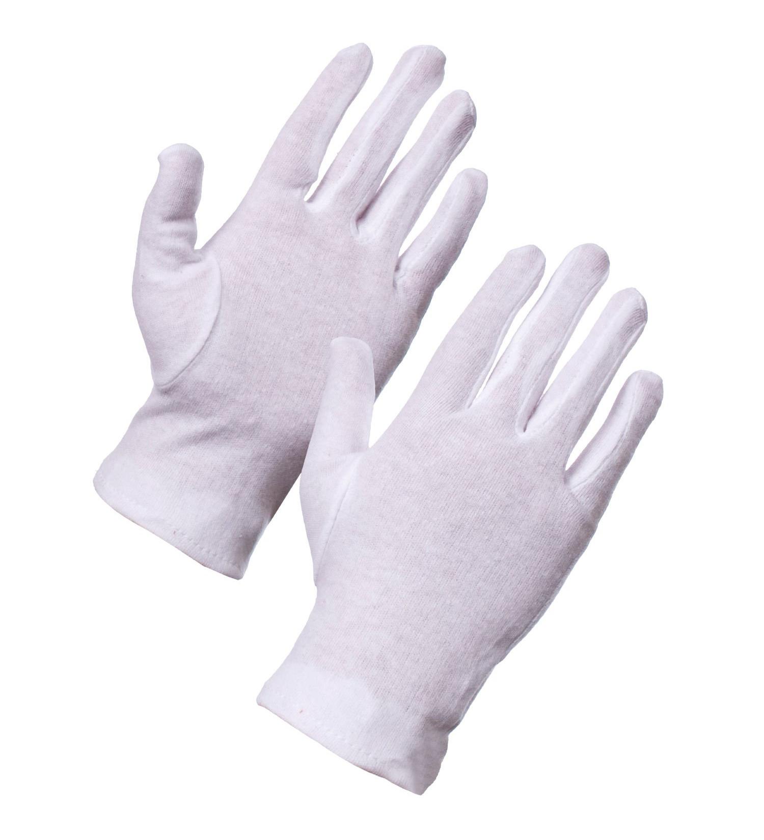 Ardisle 2 Pairs of White 100% Cotton Gloves for Health Beauty Uses Moisturising Lining